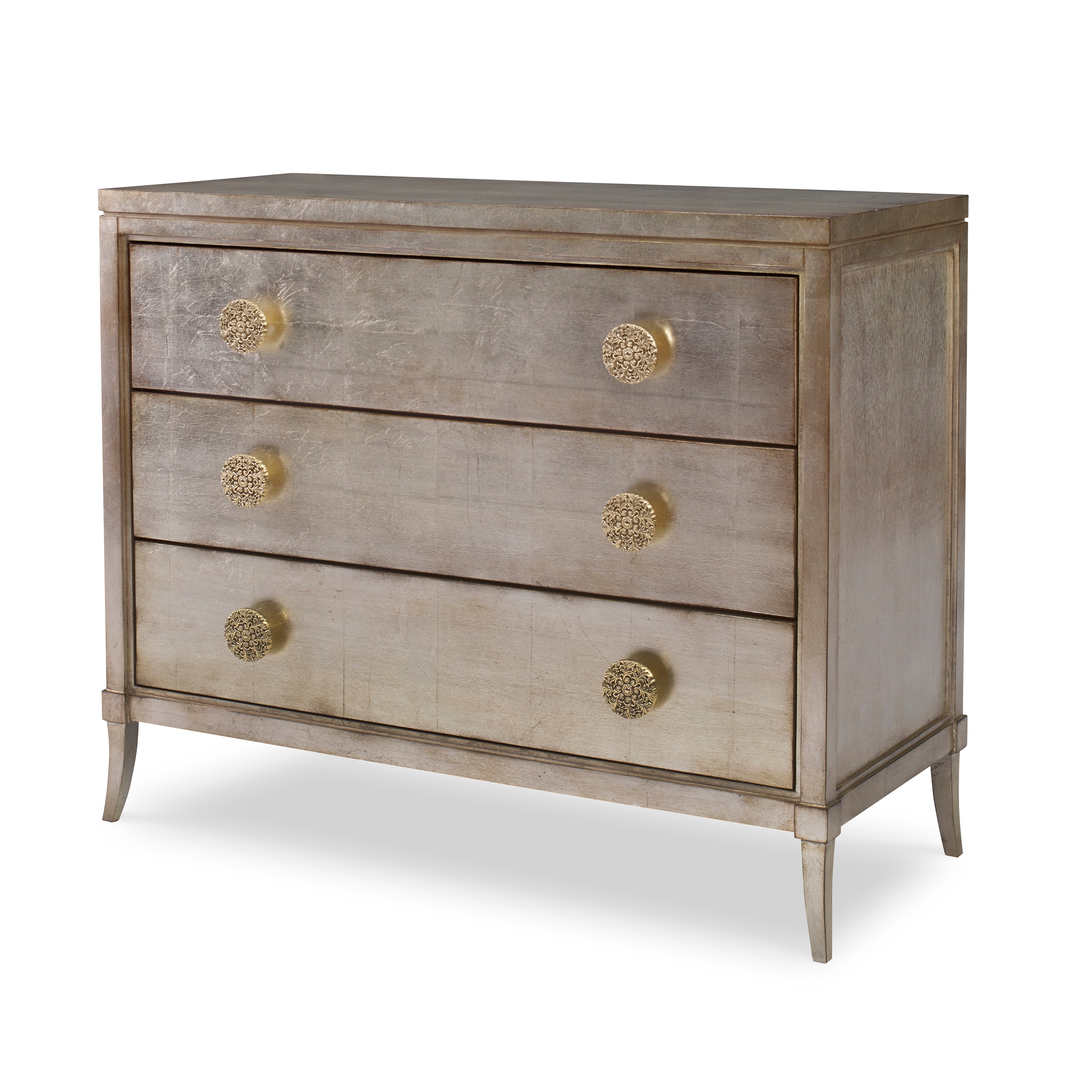 Ambella Home Cassia Chest French Gold Leaf 17577-830-034