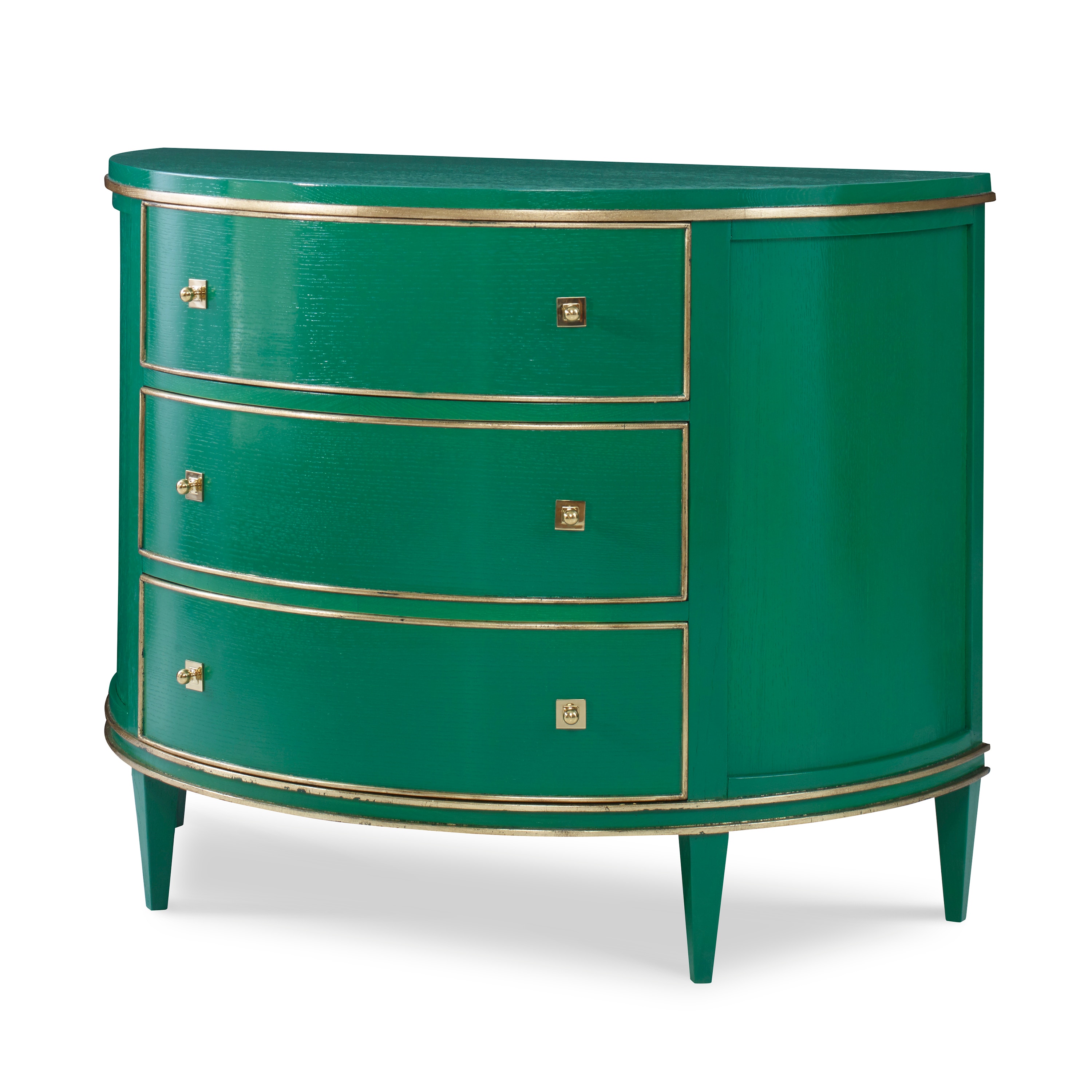 Ambella Home Orion Demilune Chest Emerald 17581-830-029