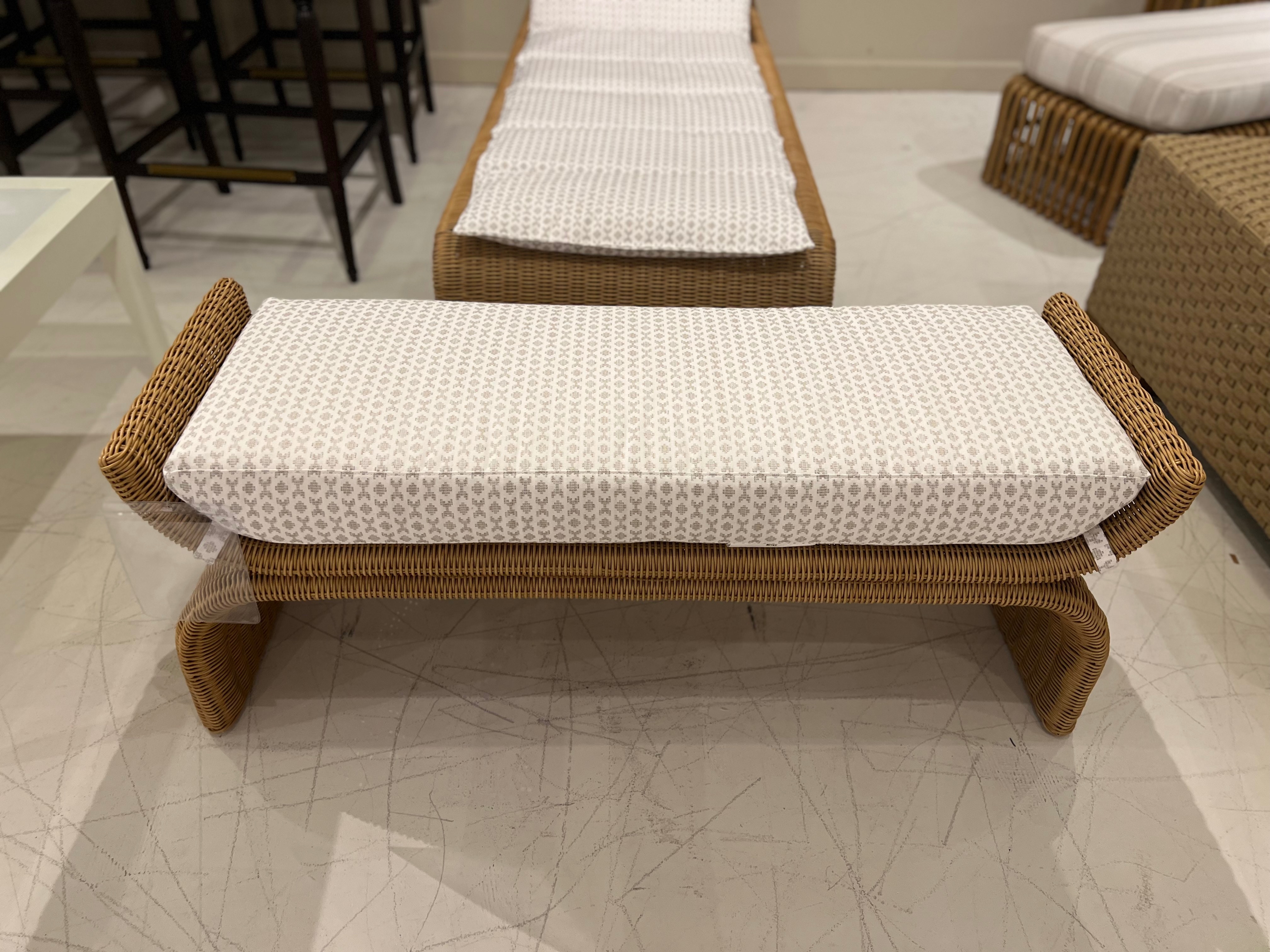 Century Furniture Factory Outlet August Outdoor Bench C7-D54-47/60