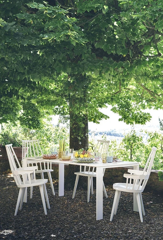 Reflections Furniture Outdoor Table by Kartell Furniture Four