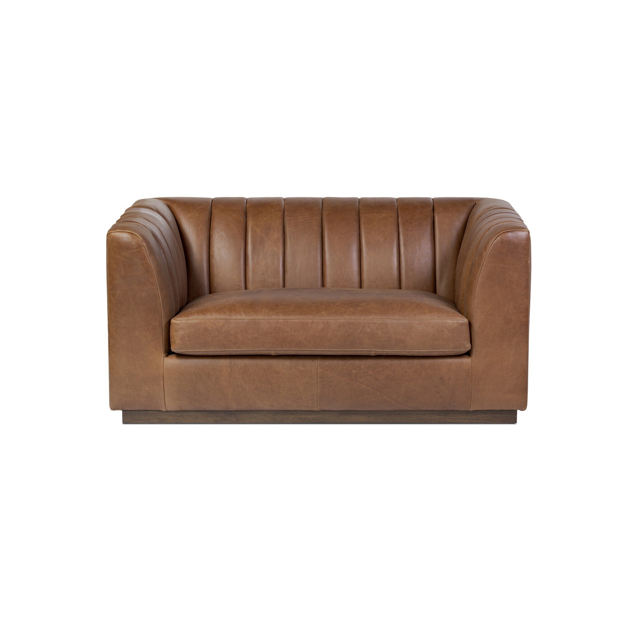 Four Hands Alec Chair & Half - Dulane Mahogany 234820-005
