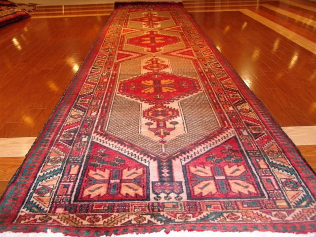 Roya Rugs One-of-a-Kind Fine Old Persian Tribal Area Rug