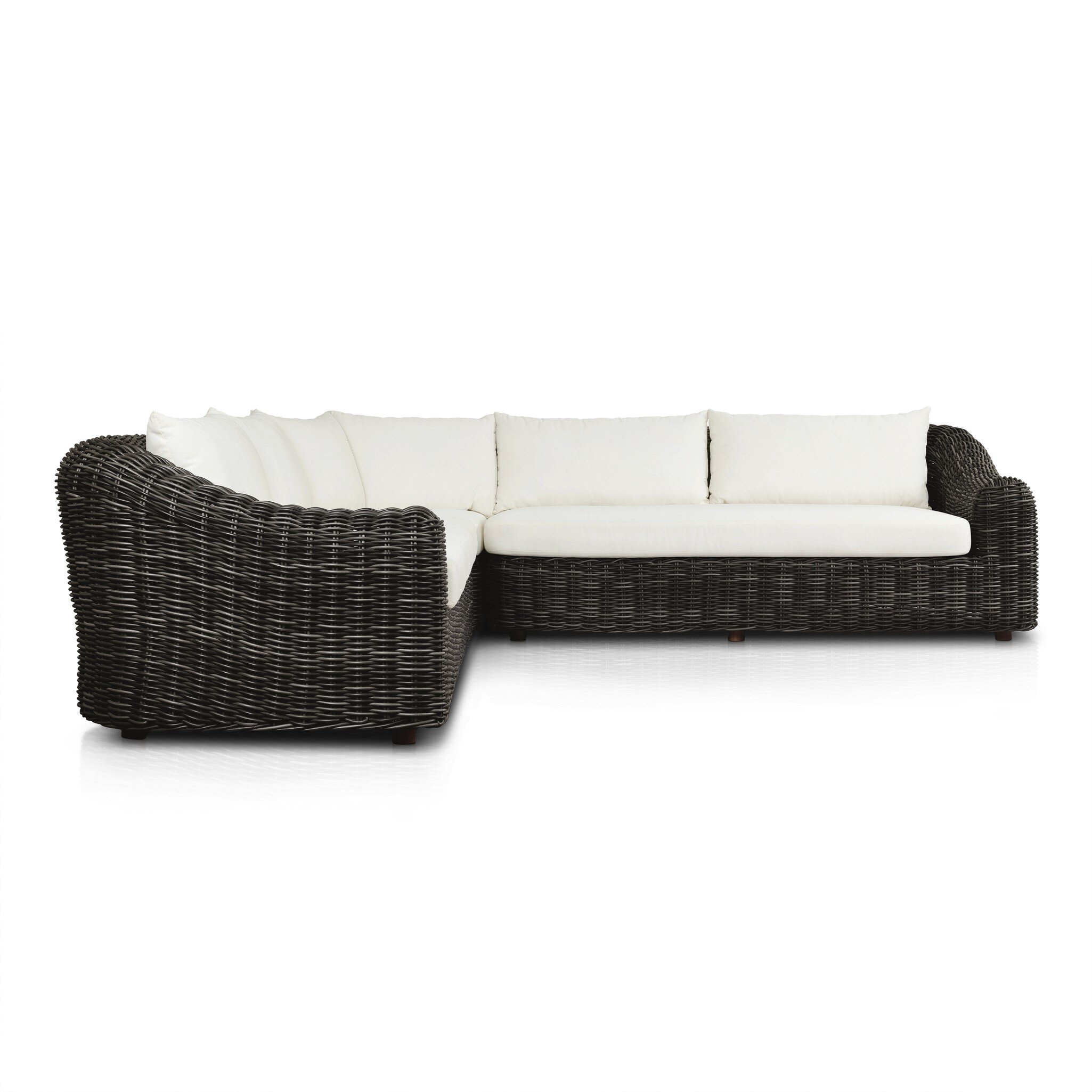 Four Hands Messina Outdoor 3-Piece Sectional - Venao Ivory 237460-002