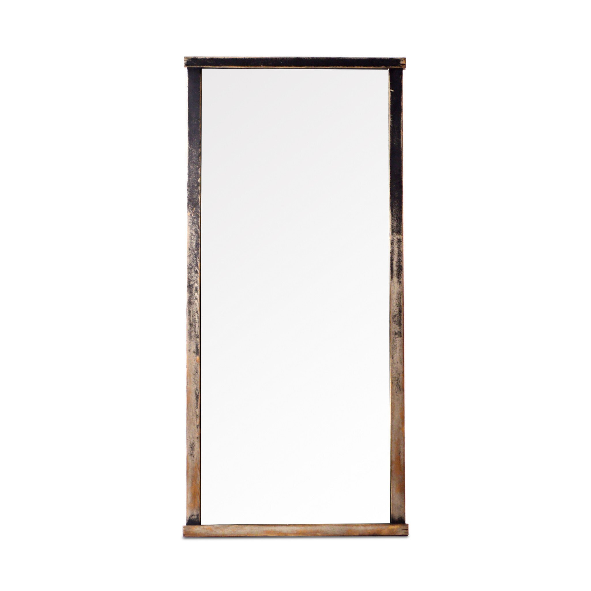 Four Hands Hitchens Floor Mirror - Worn Black 239161-001