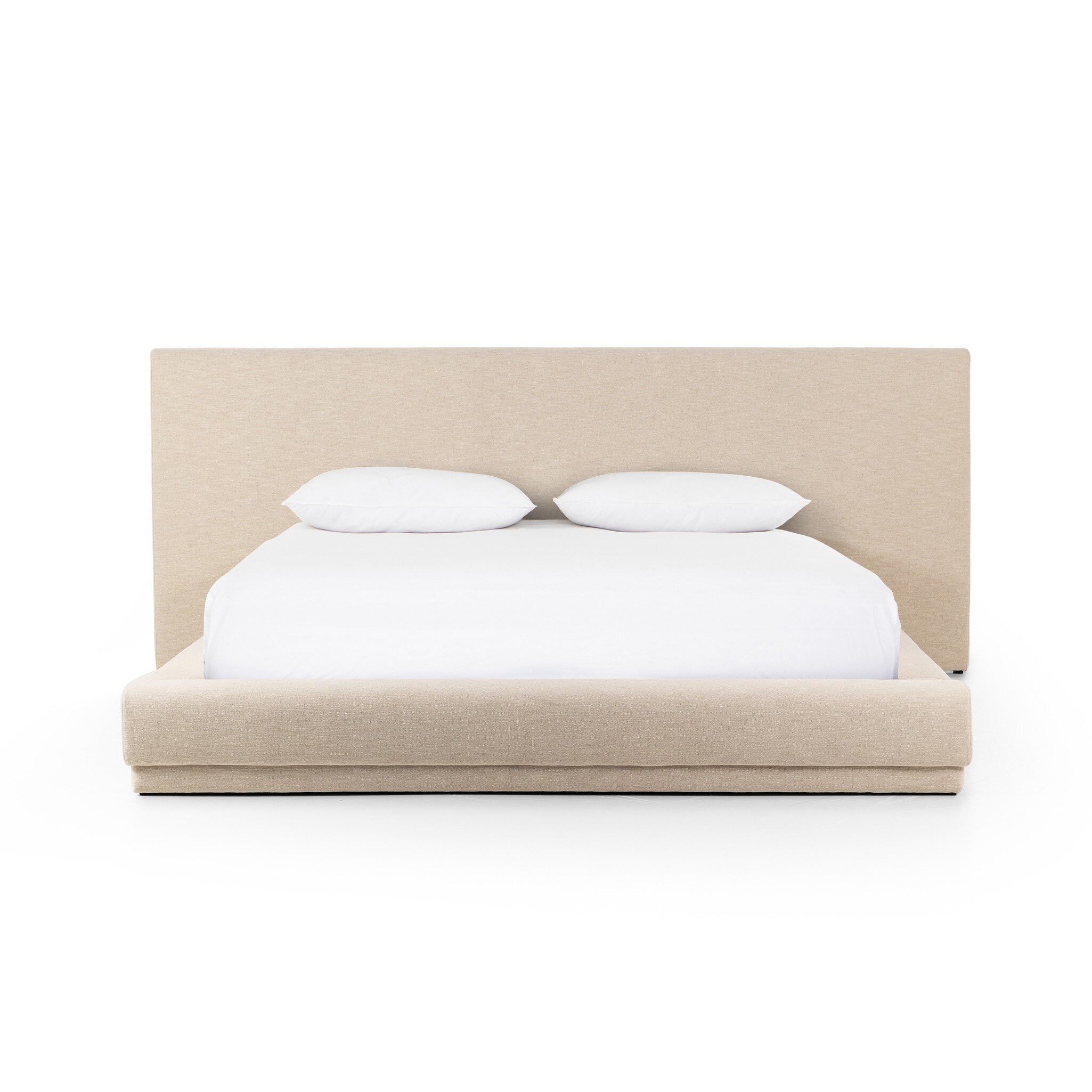 Four Hands Martina Wide King Bed - Bergamo Parchment 240042-004