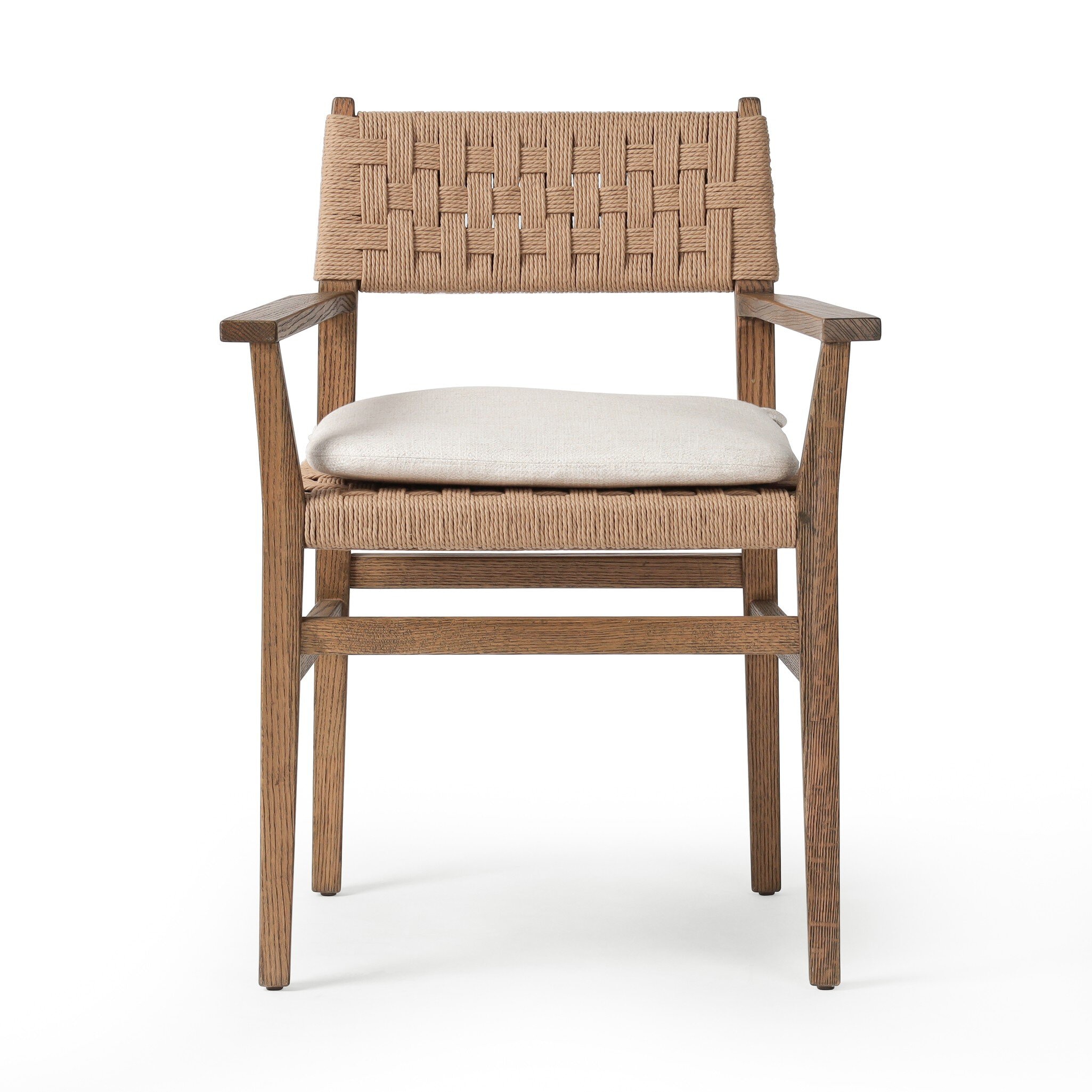 Four Hands Hamlin Dining Arm Chair - Dover Crescent 246661-001