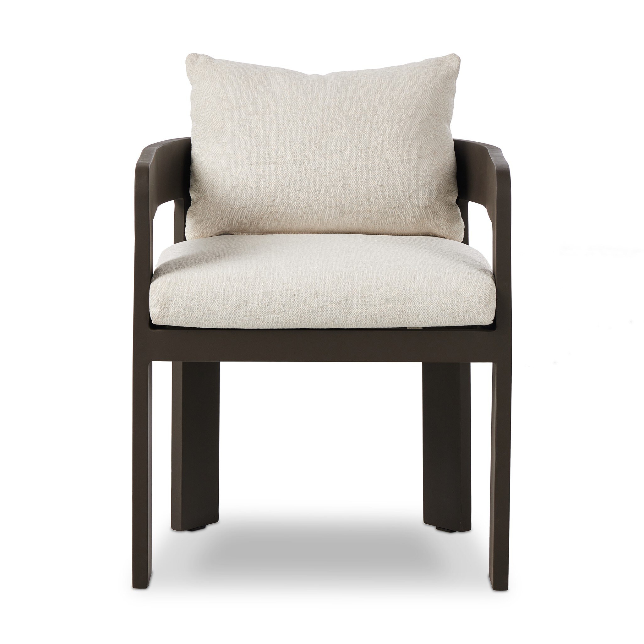 Four Hands Jackson Outdoor Metal Dining Chair - Alessi Linen 247450-001