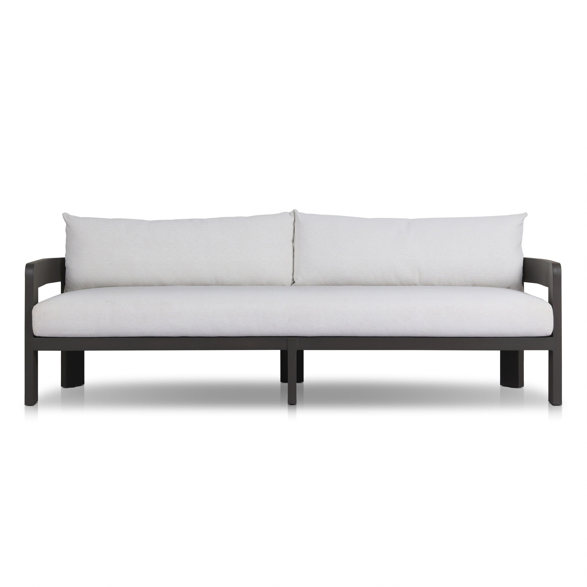 Four Hands Jackson Outdoor Metal Sofa-96 - Alessi Linen 247453-001
