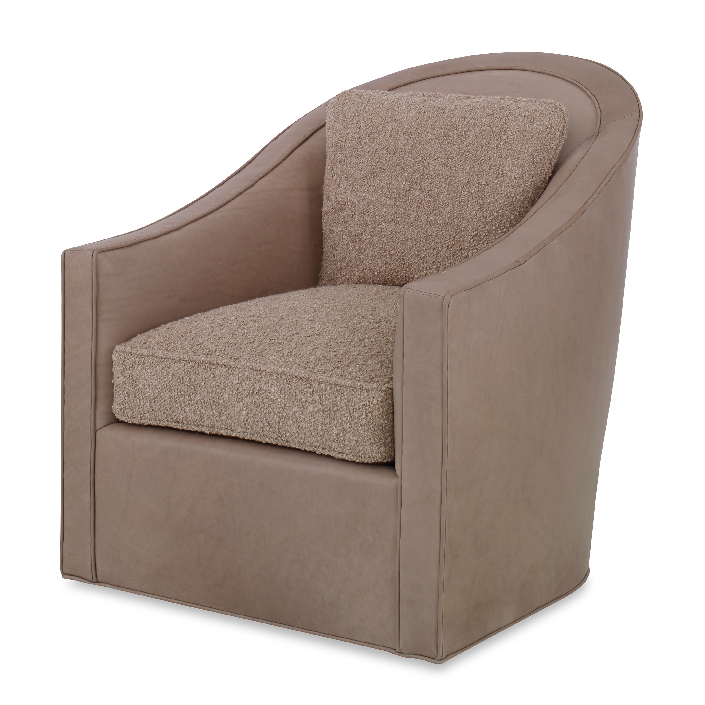 Ambella Home Academy Swivel Chair No Wood Trim 264-00