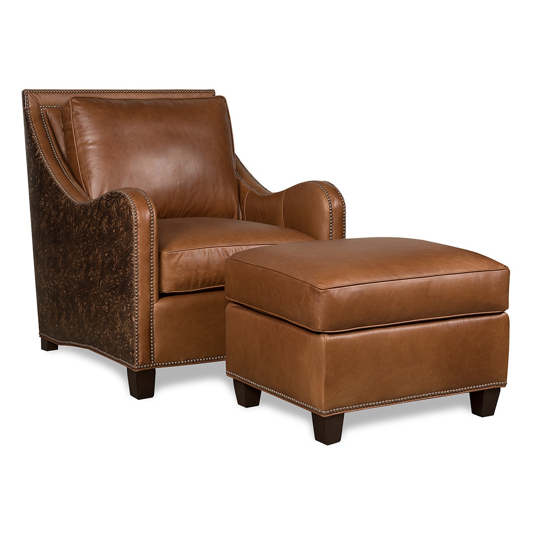 McKinley Leather Ottoman 2651-ML