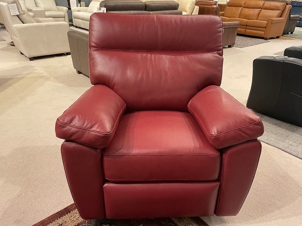 Omnia Leather by Leather and More Powered Leather Recliner Versailles