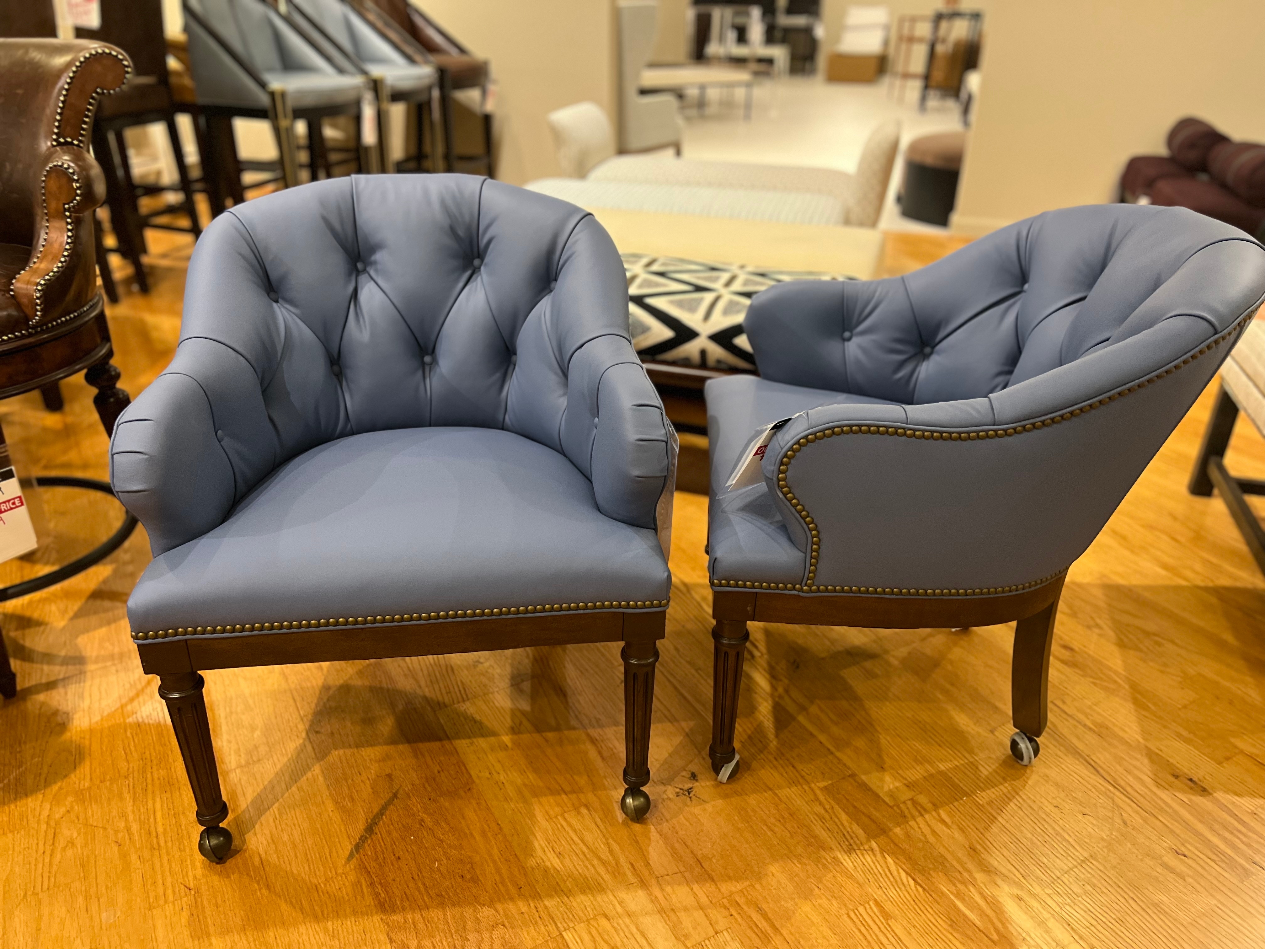 Hancock and Moore Factory Outlet Grigsby Tufted Chair 9476/778,779