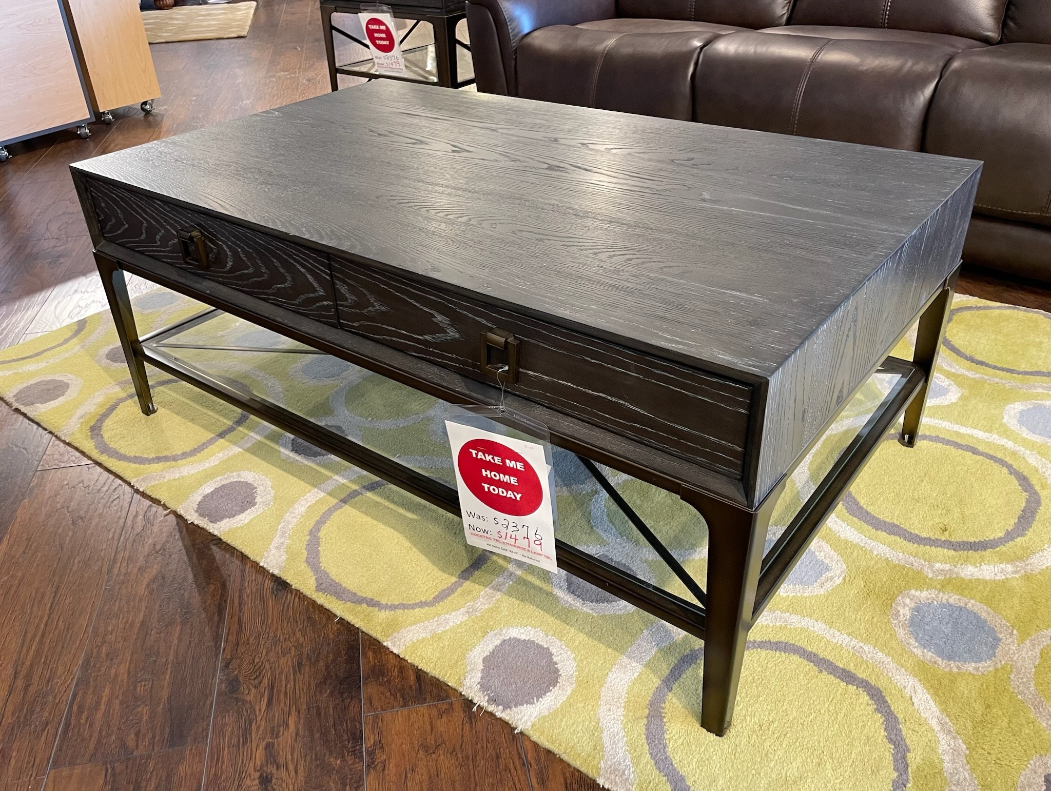 Hickory Park Clearance Cocktail and Two End Tables by Hekman Furniture 23801/23807/23803