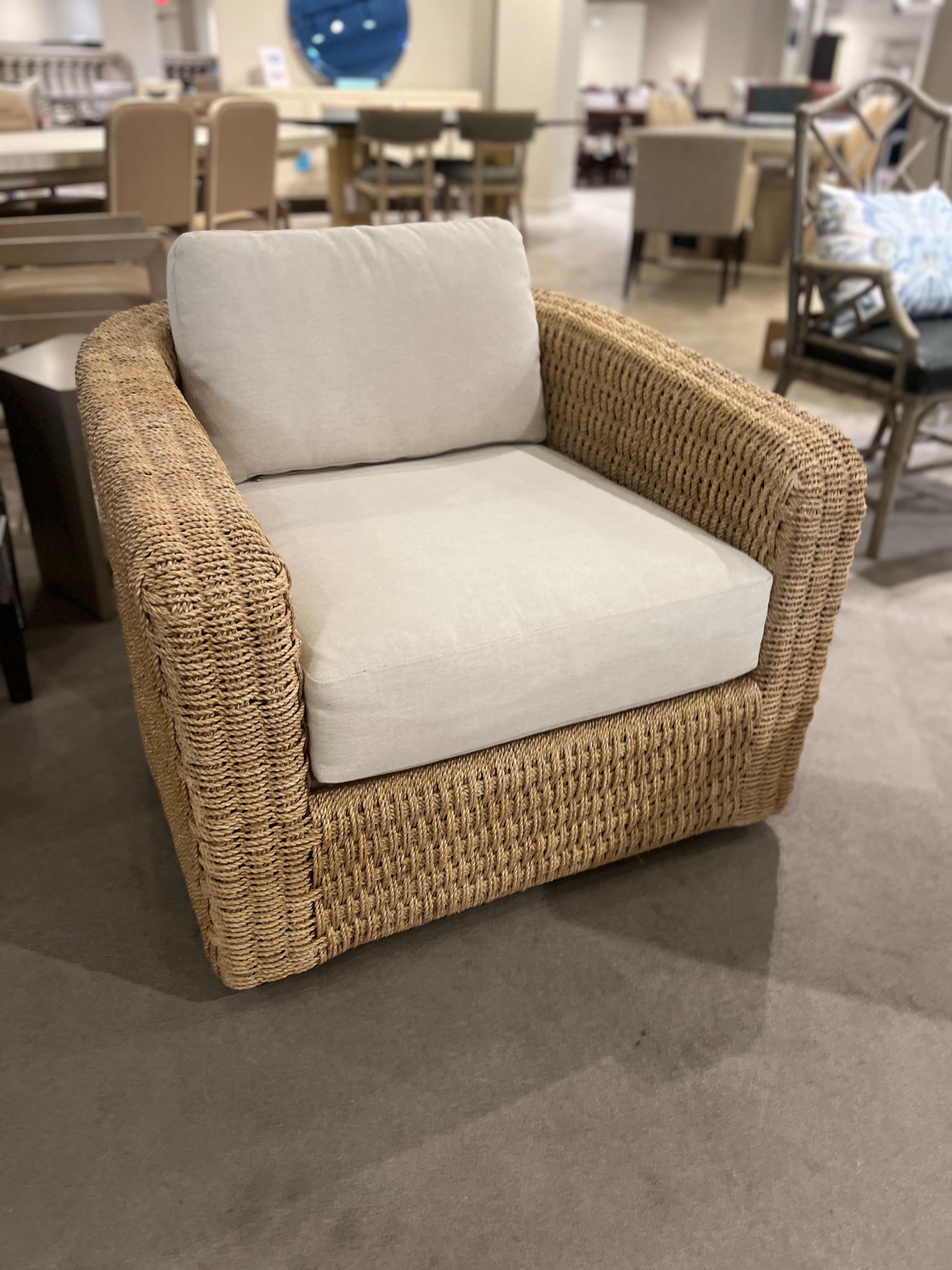 Century Furniture Factory Outlet Bottega Swivel Chair CT6015/20