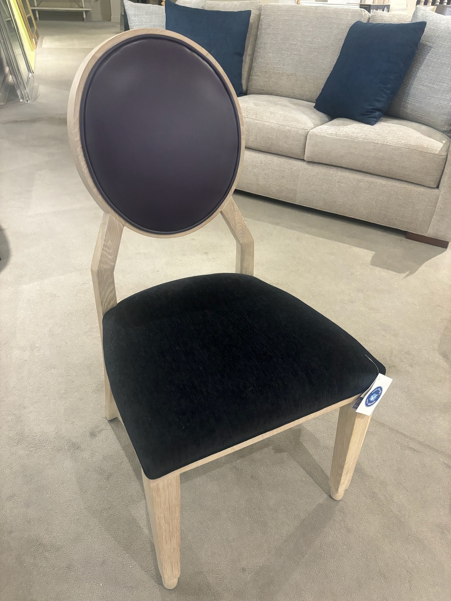 Century Furniture Factory Outlet Corso Round Back Side Chair C19-521