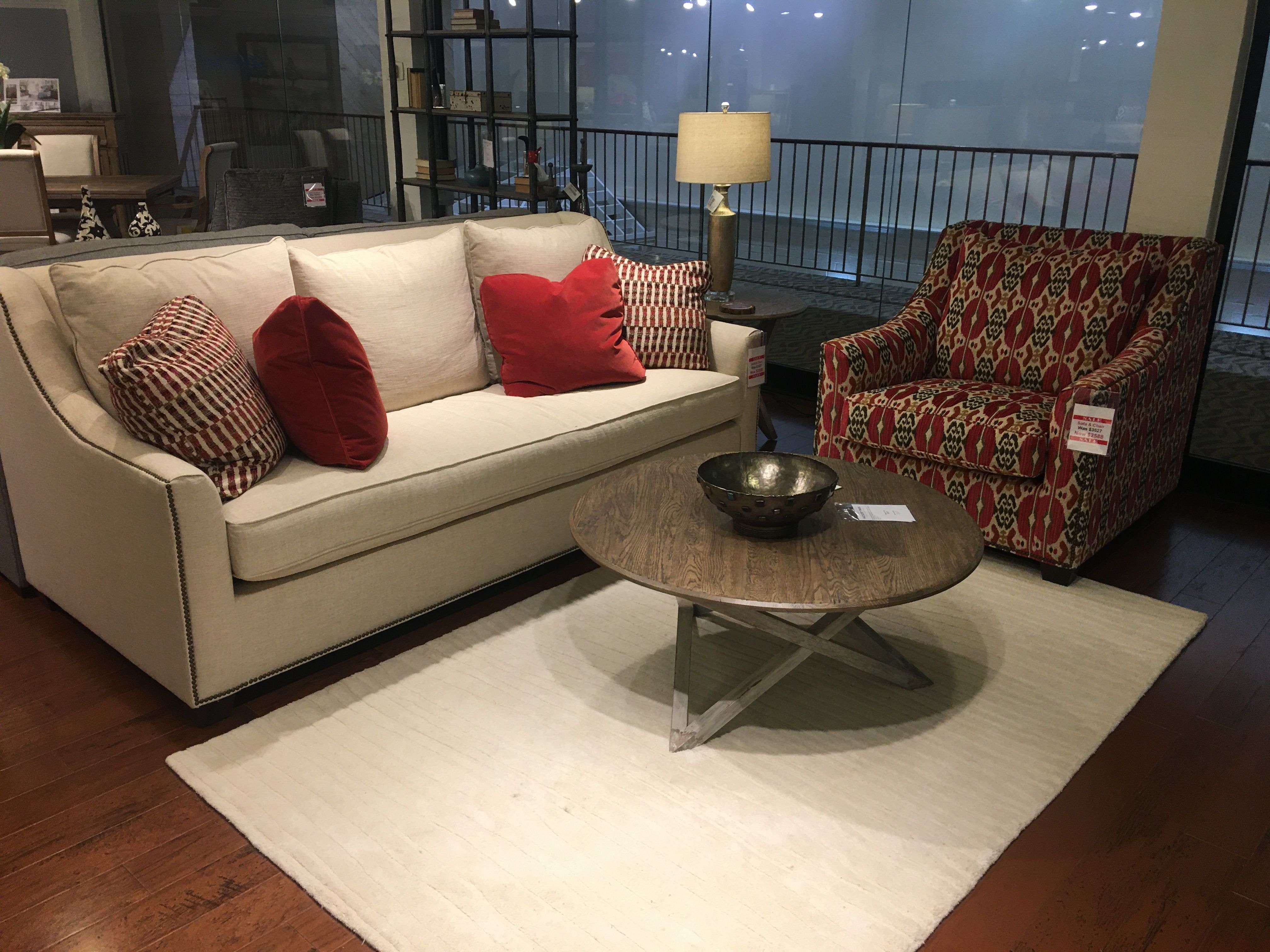 Hickory Park Furniture Outlet Living Room Sofa And Chair By