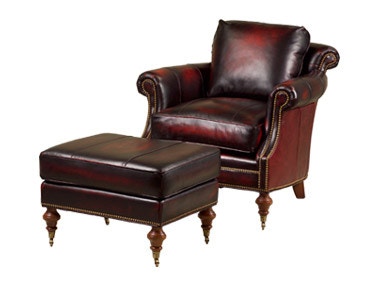 McKinley Leather Living Room Grimsby Ottoman 3240 Hickory Furniture Mart Hickory, NC