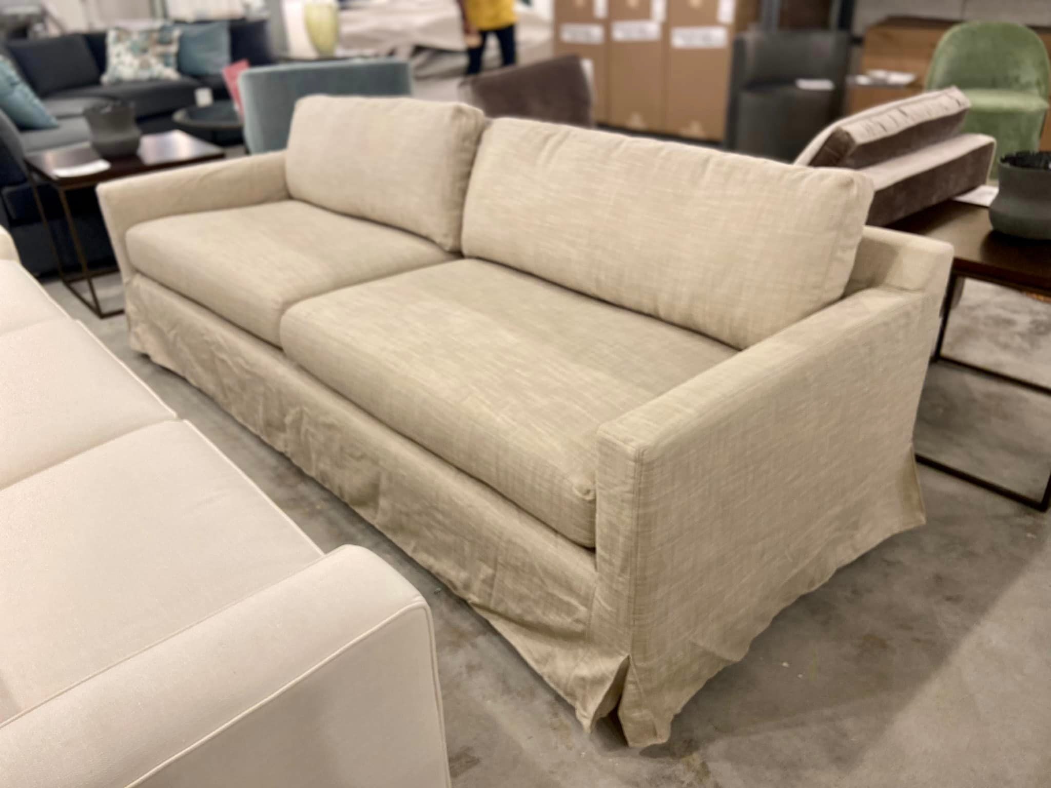 Mitchell Gold + Bob Williams Factory Outlet Living Room Sofa Slipcover