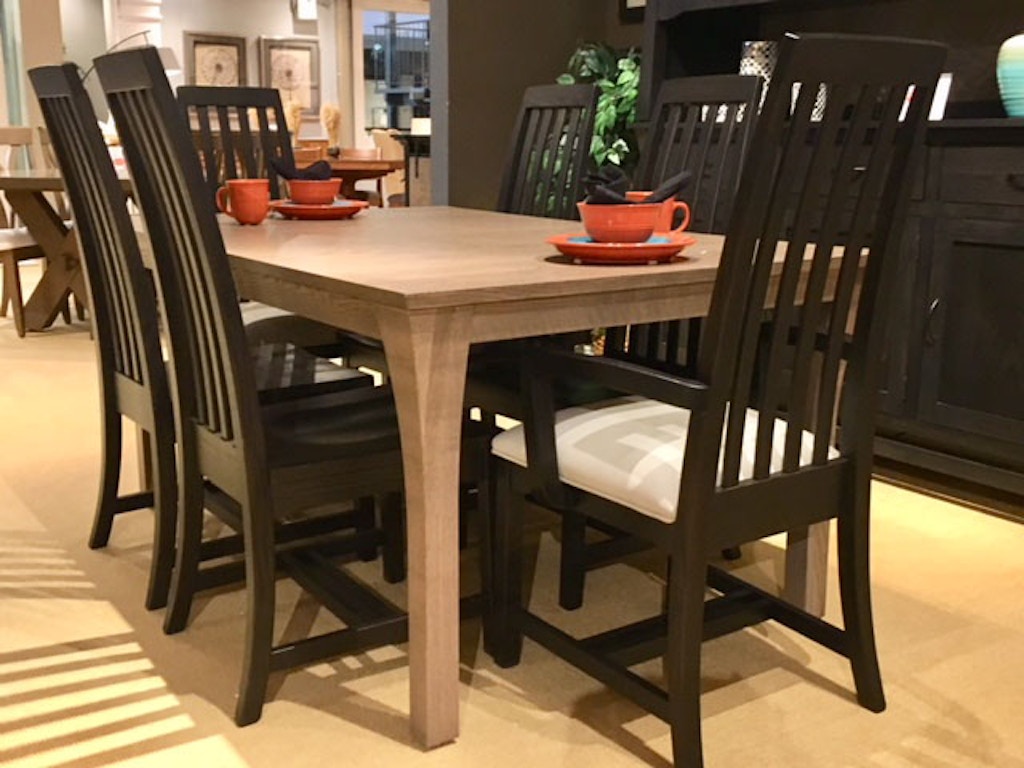 Amish Oak And Cherry Clearance Center Dining Room Sage Dining Set