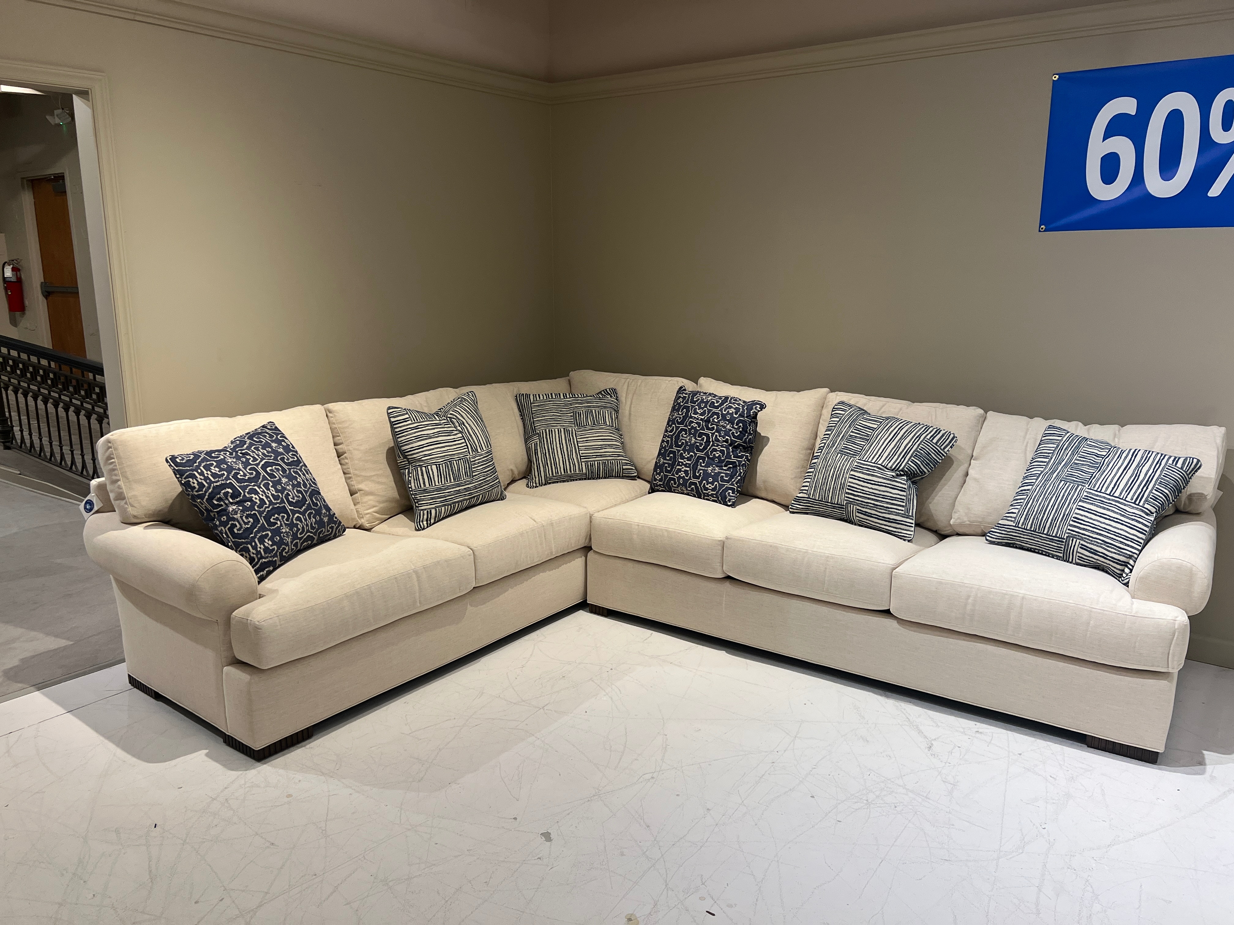 Century Furniture Factory Outlet Cornerstone 2 PC Sectional LTD7600-4352/190,200