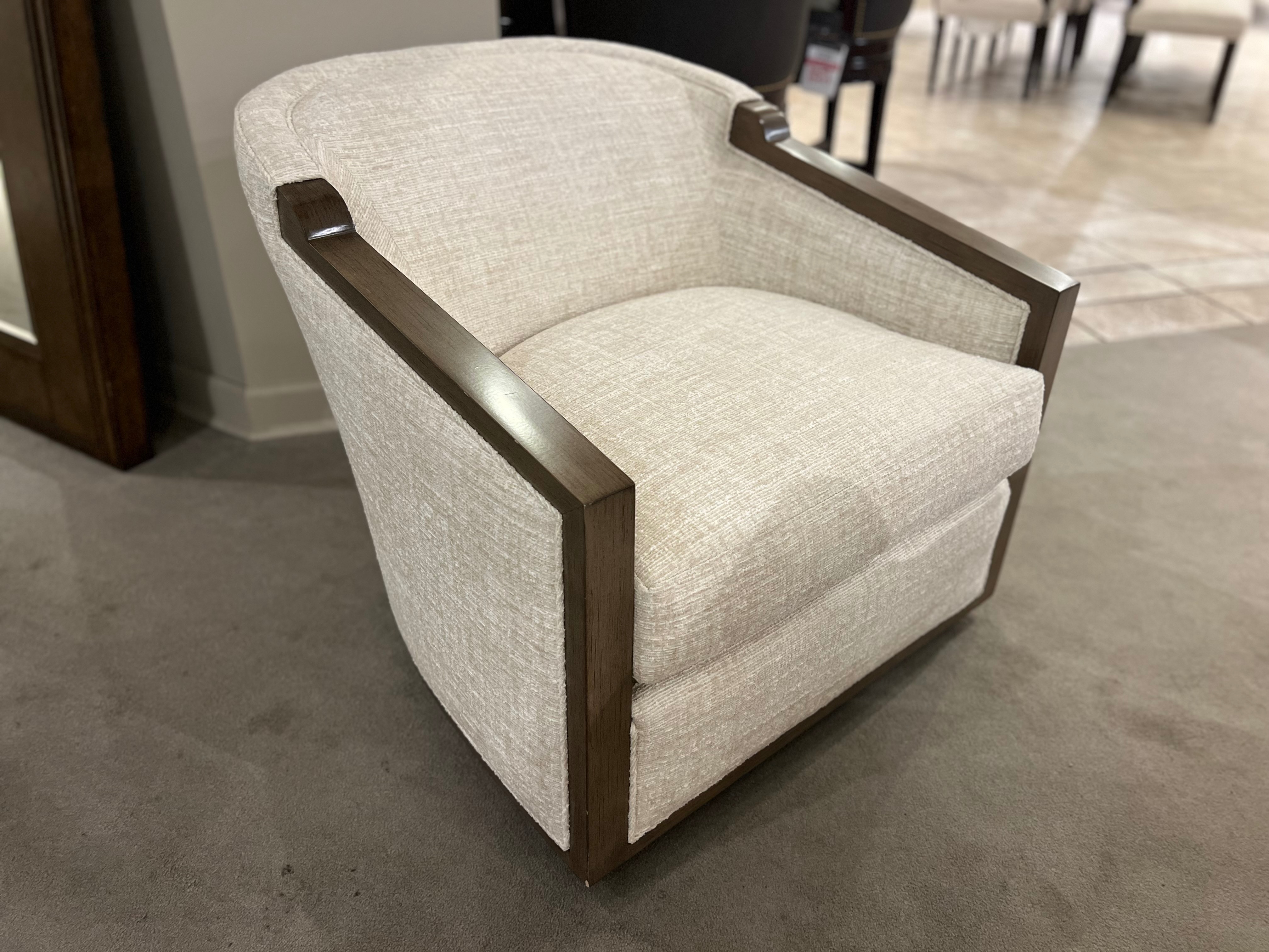 Jessica Charles Factory Outlet Gerhardt Swivel Chair 5341S/10129