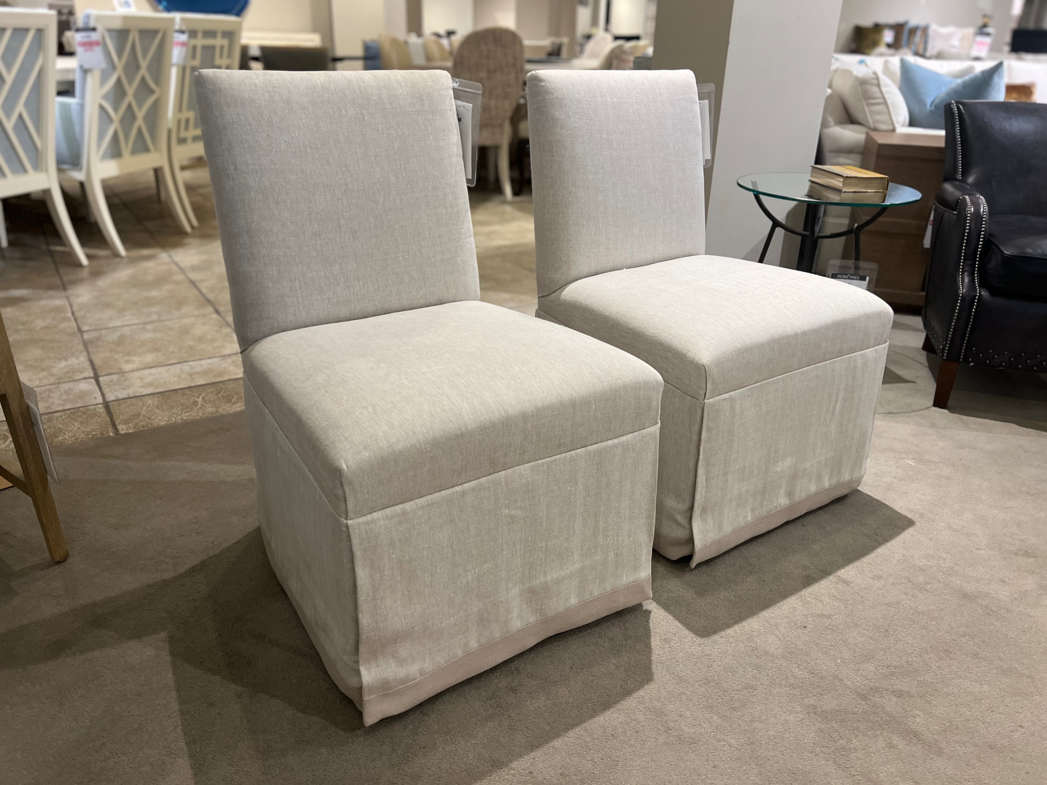 Century Furniture Factory Outlet Hollis Skirted Chair CCC3119S-SK/30