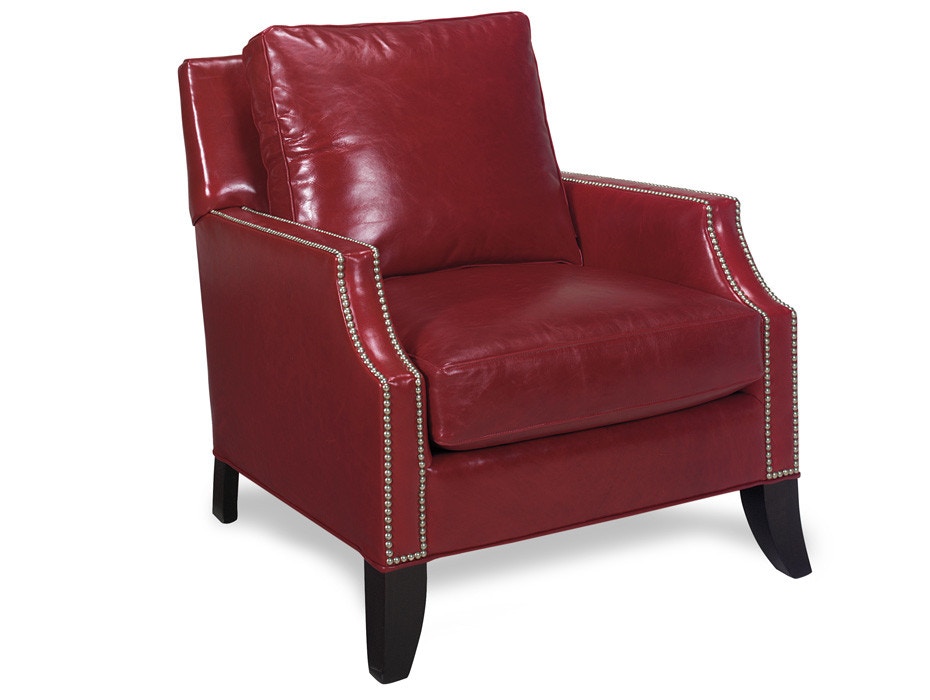 McKinley Leather Living Room Paulina Chair 4151 Hickory Furniture