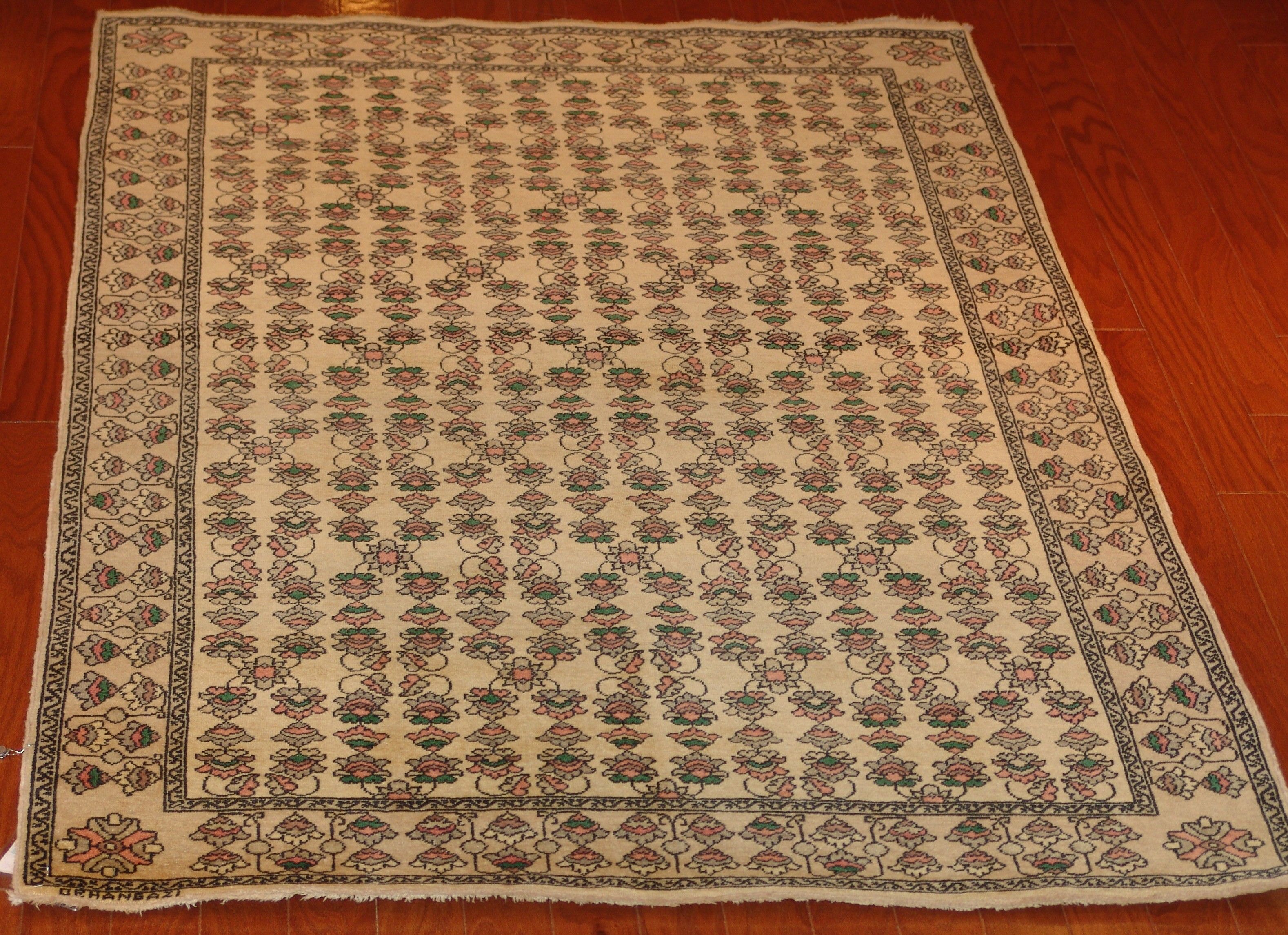 Roya Rugs Oneofakind Fine Antique Turkish Area Rug 4369 Hickory