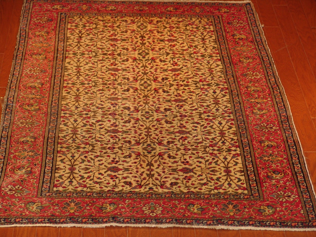 Roya Rugs Floor Coverings One Of A Kind Fine Antique Turkish Area Rug 4374 Hickory Furniture Mart