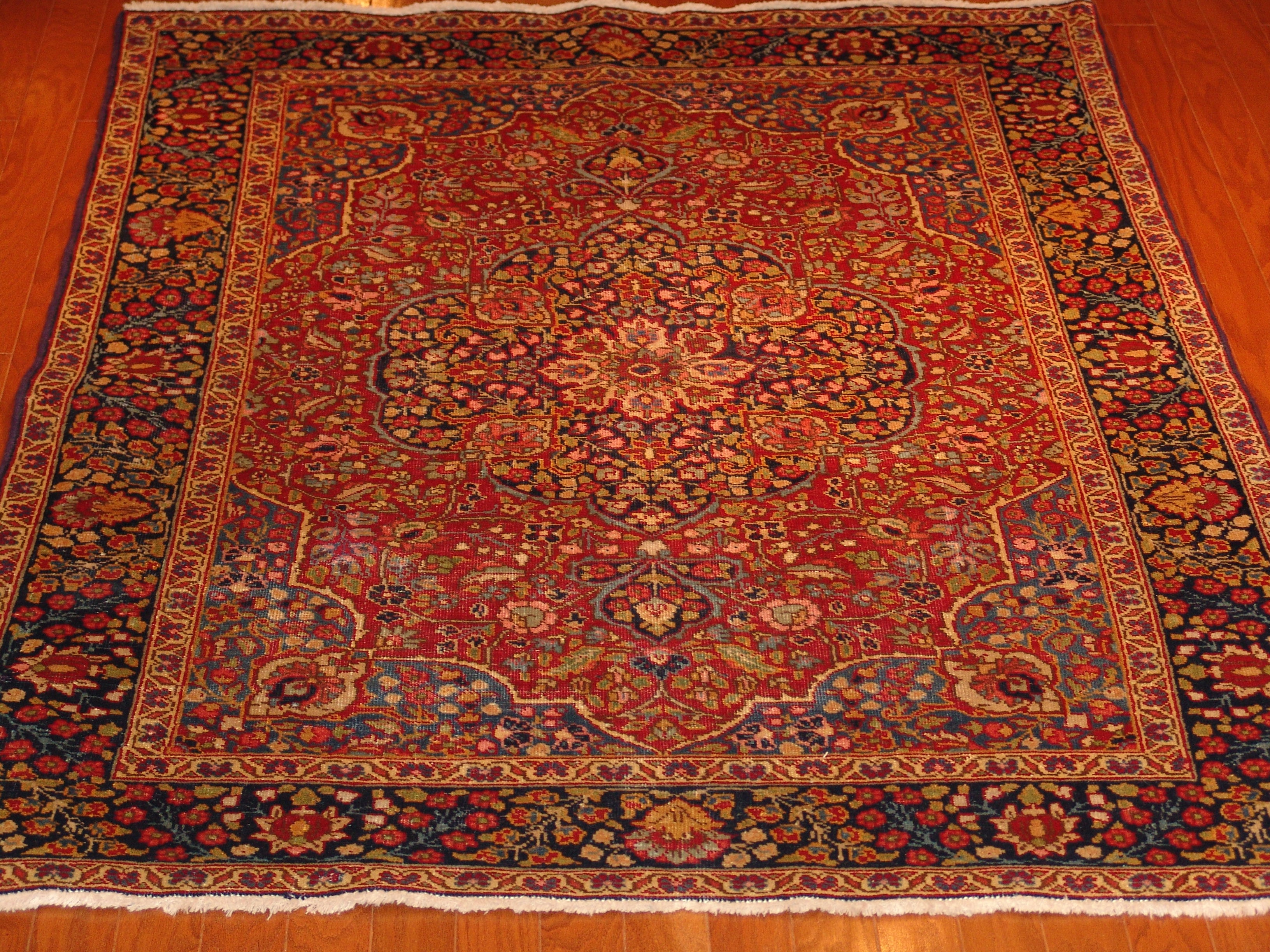 Roya Rugs One-of-a-kind Fine Unique Antique Persian Khoy Area Rug 4665