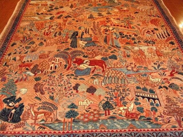 絨毯　mashad carpet 絨毯 mashad carpet