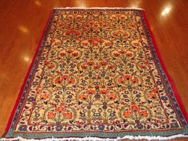 Roya Rugs One-of-a-kind Fine Old Persian Sarouq Area Rug 4755