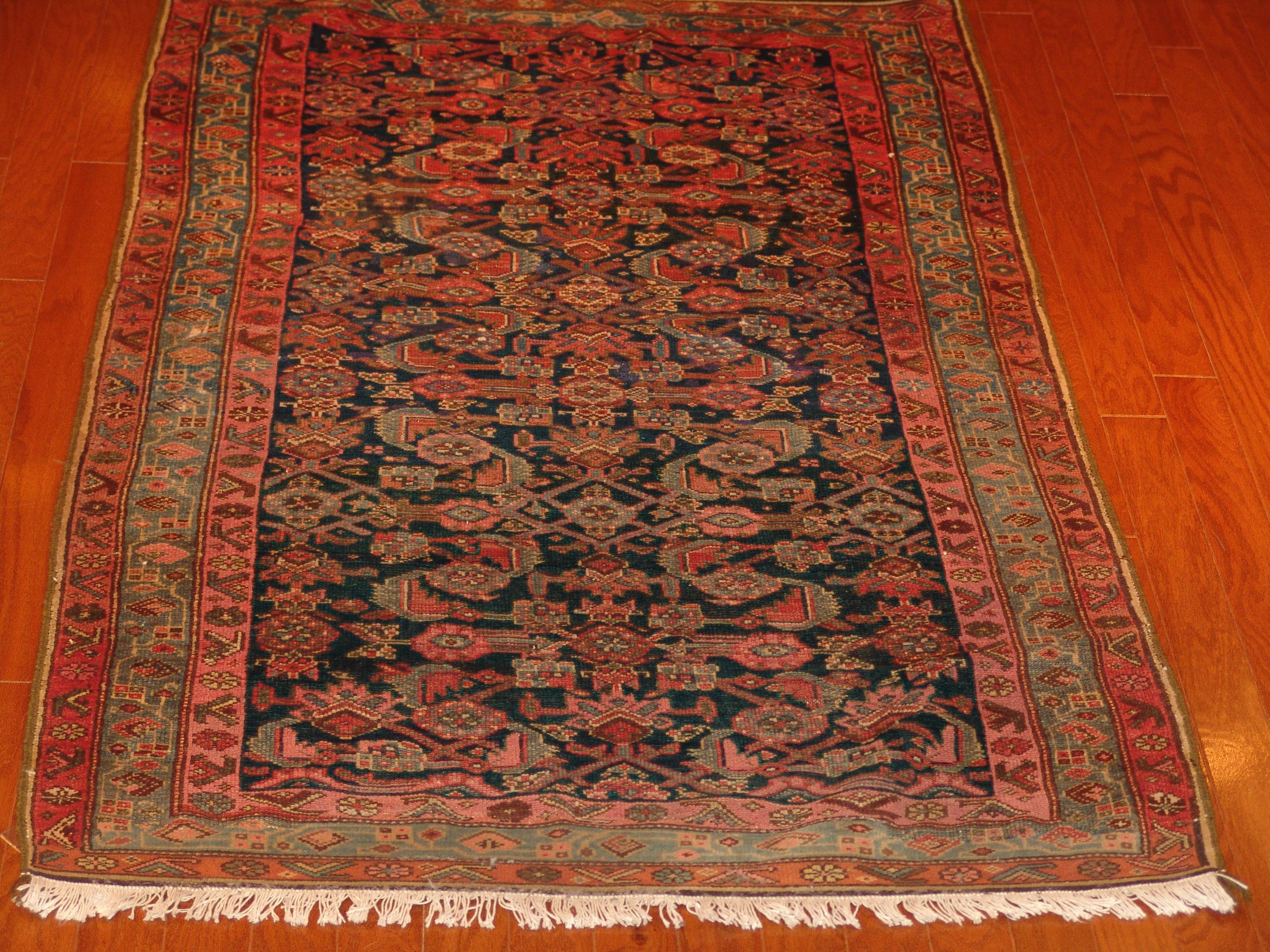 Roya Rugs One-of-a-kind Fine Antique Persian Tribal Area Rug 4767
