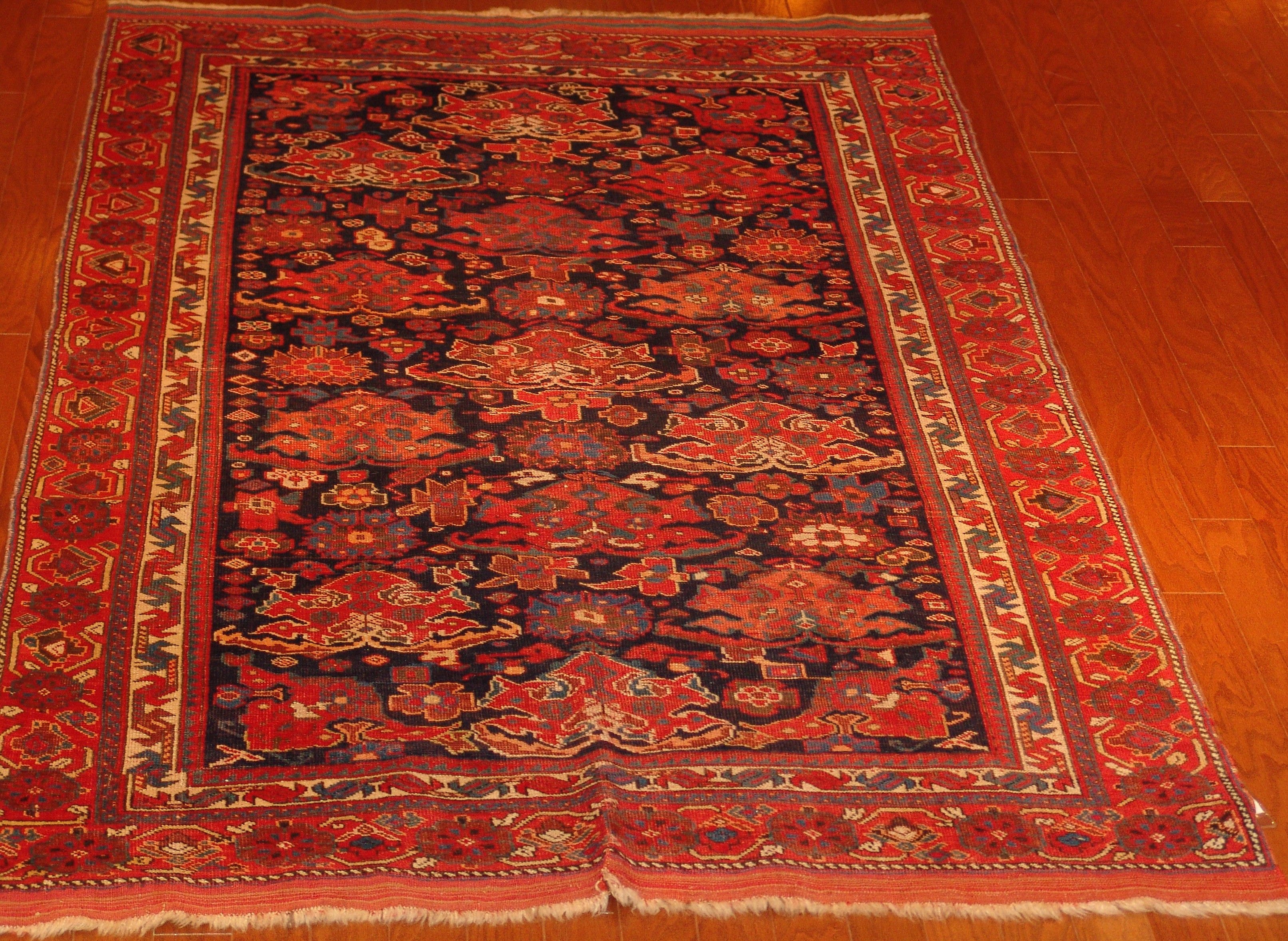 Roya Rugs One-of-a-kind Fine Antique Persian Afshar Area Rug 4954