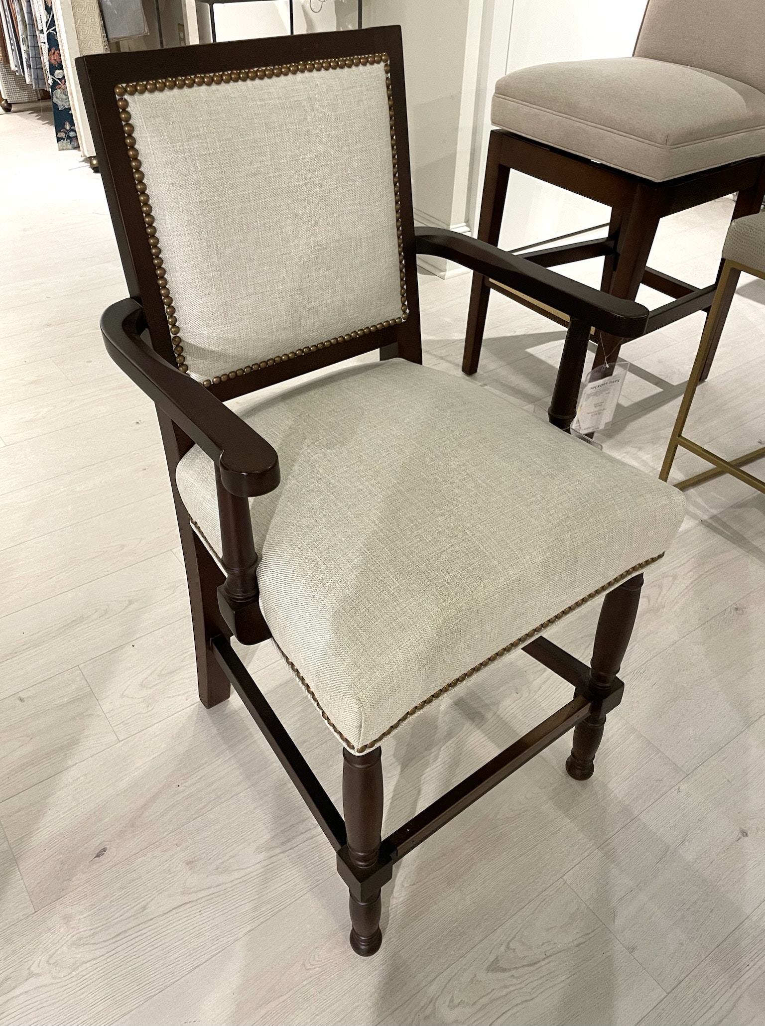 Hickory Park Clearance Alabaster Counter Stool by Fairfield Furniture 5095-C93