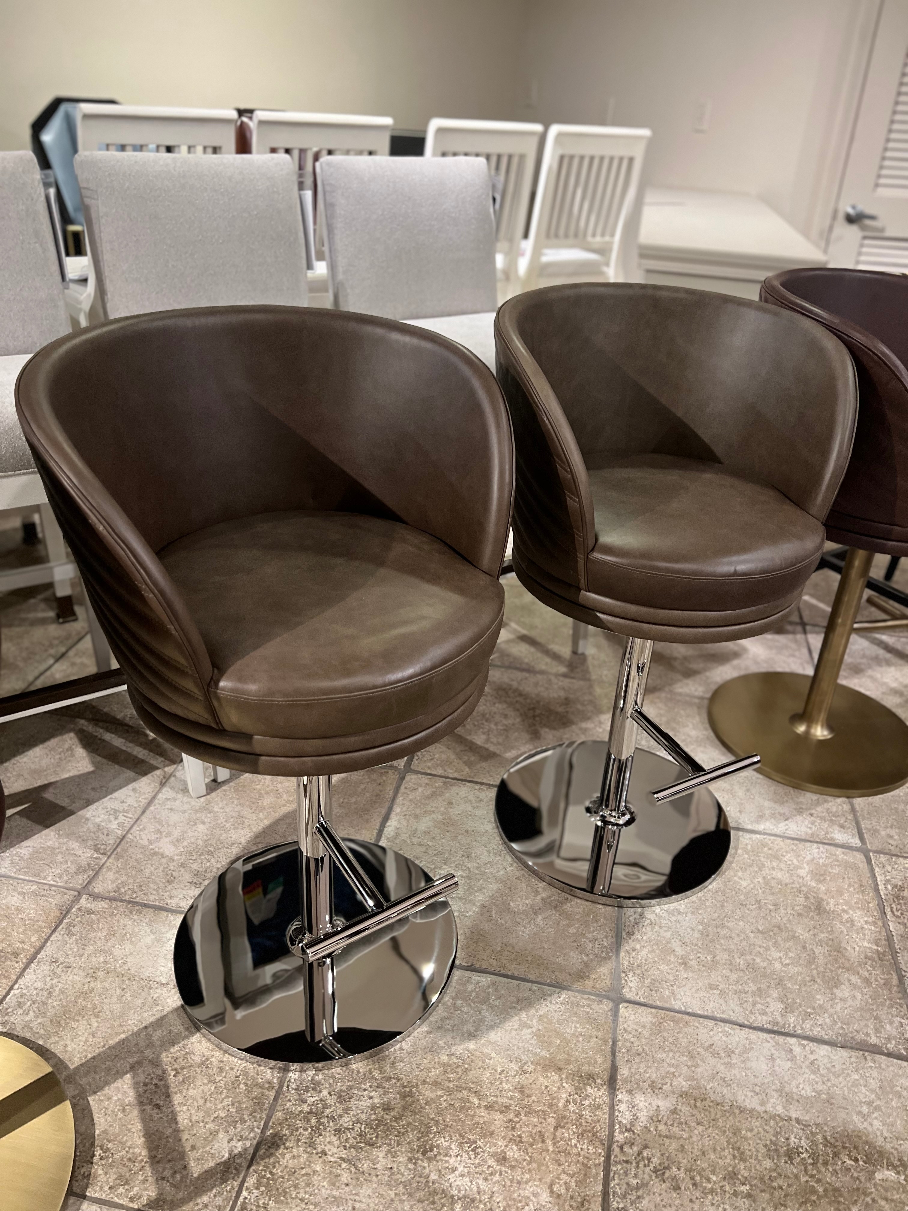 Maitland-Smith Factory Outlet Leo Counter Stool 8498-42/60