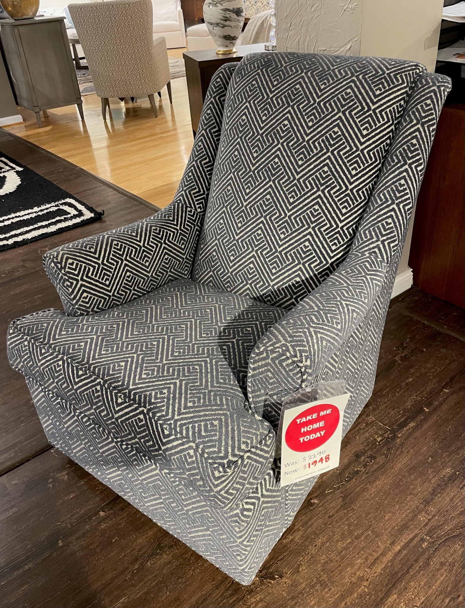 Hickory Park Clearance Heston Swivel Glider by CR Laine Furniture 355-05SG