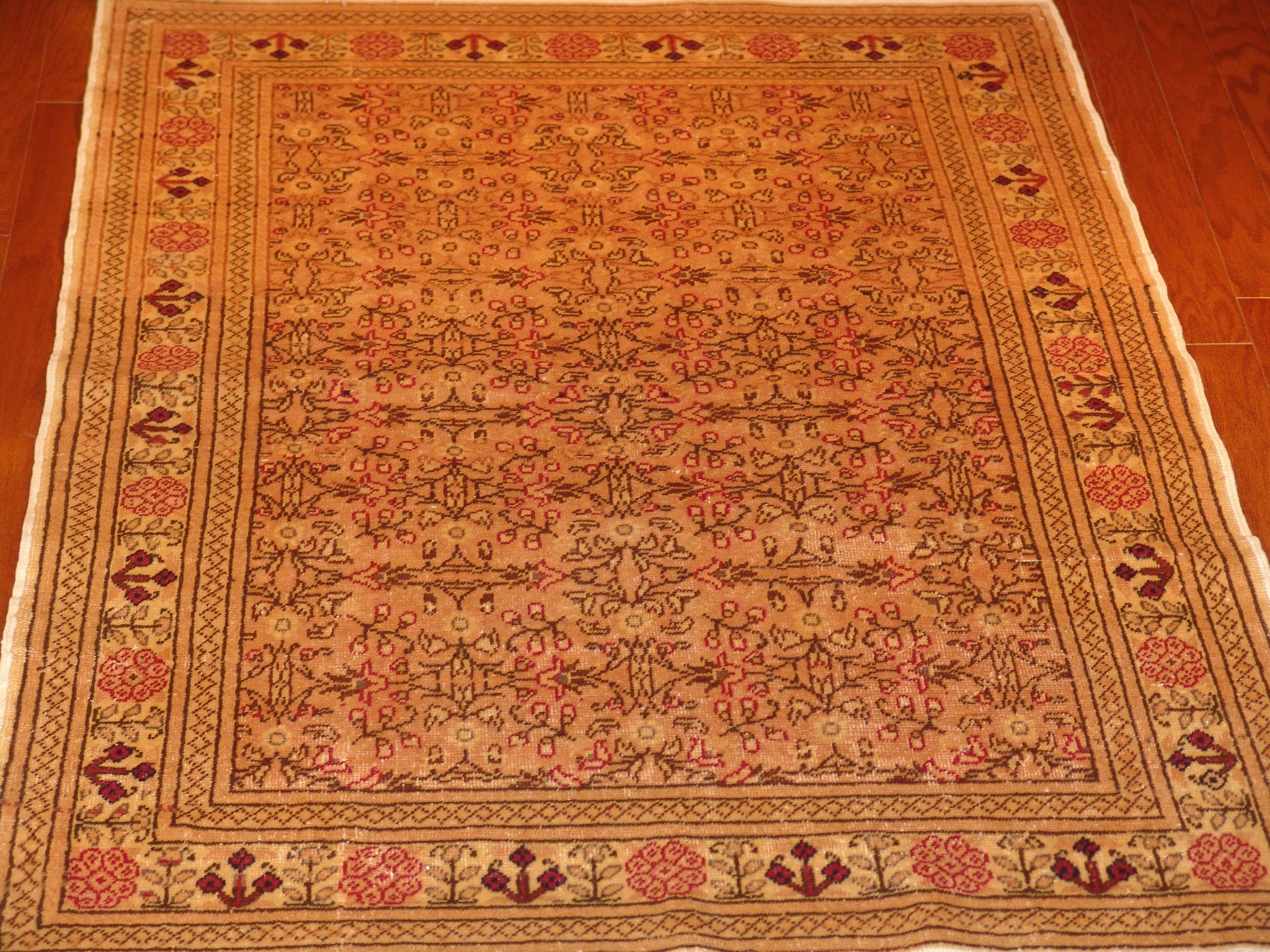 Roya Rugs Floor Coverings Oneofakind Fine Antique Turkish Area Rug