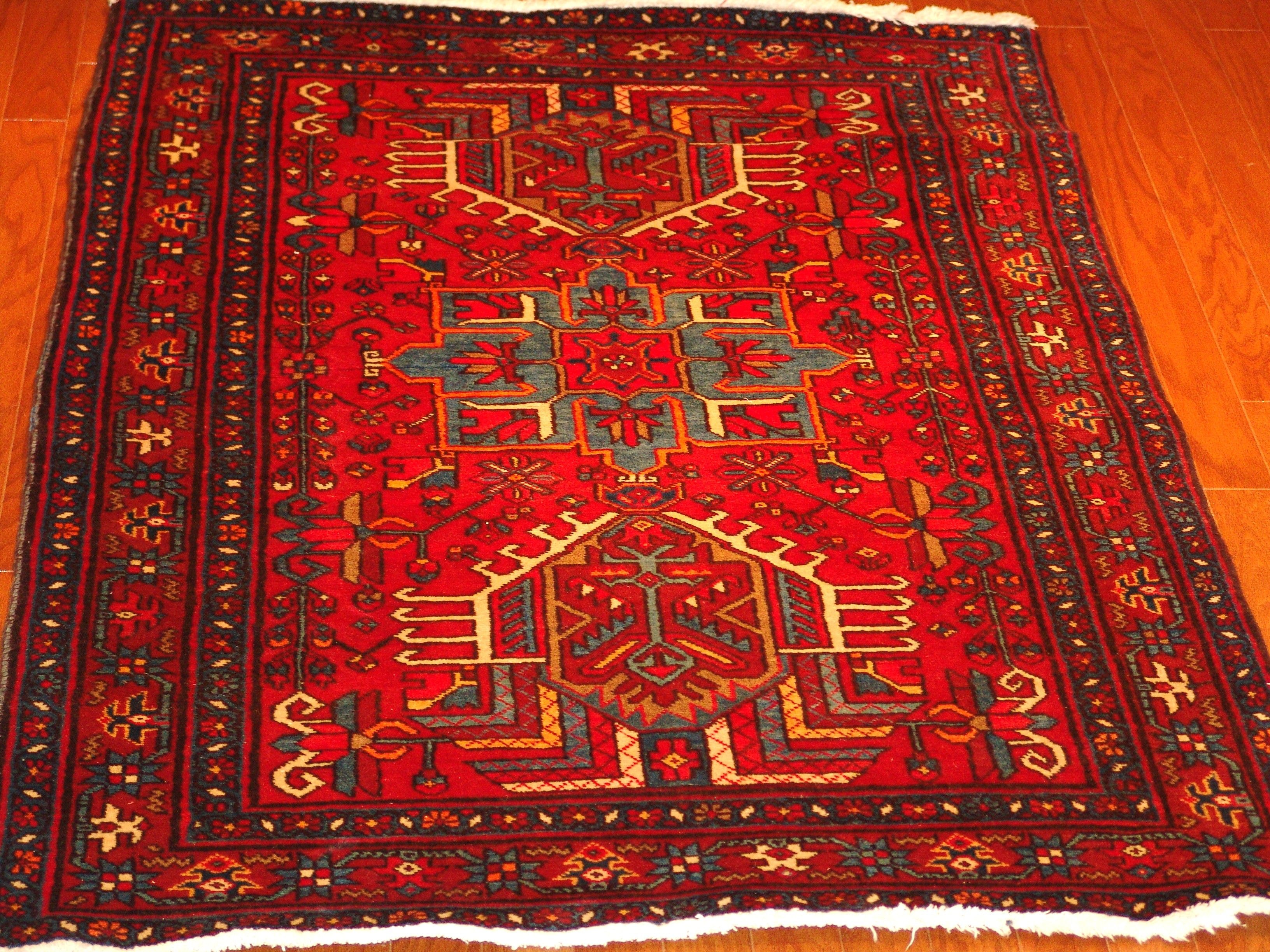 Roya Rugs One-of-a-kind Fine Antique Persian Heriz Area Rug 5200