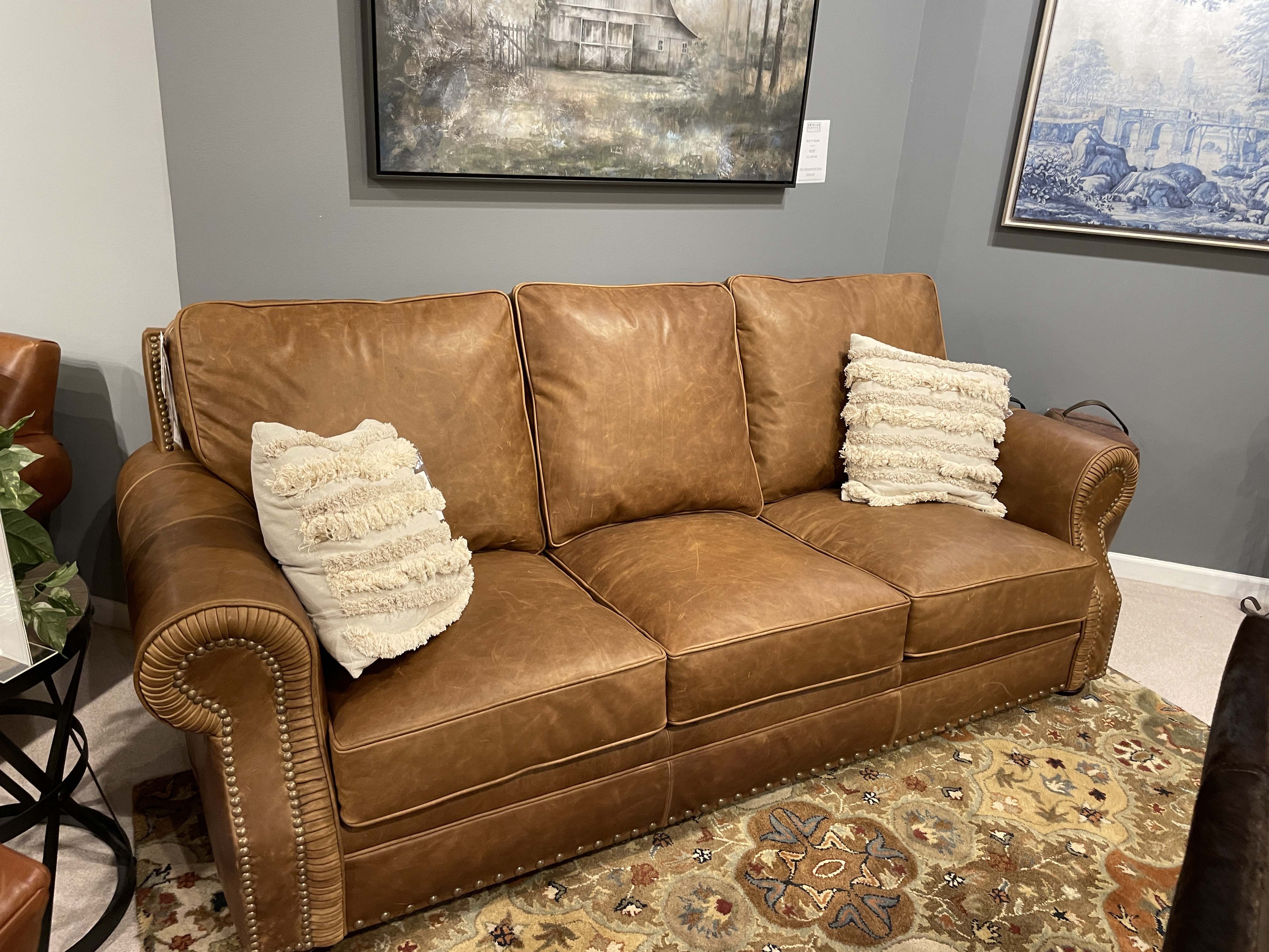 Cheap tan store sofa