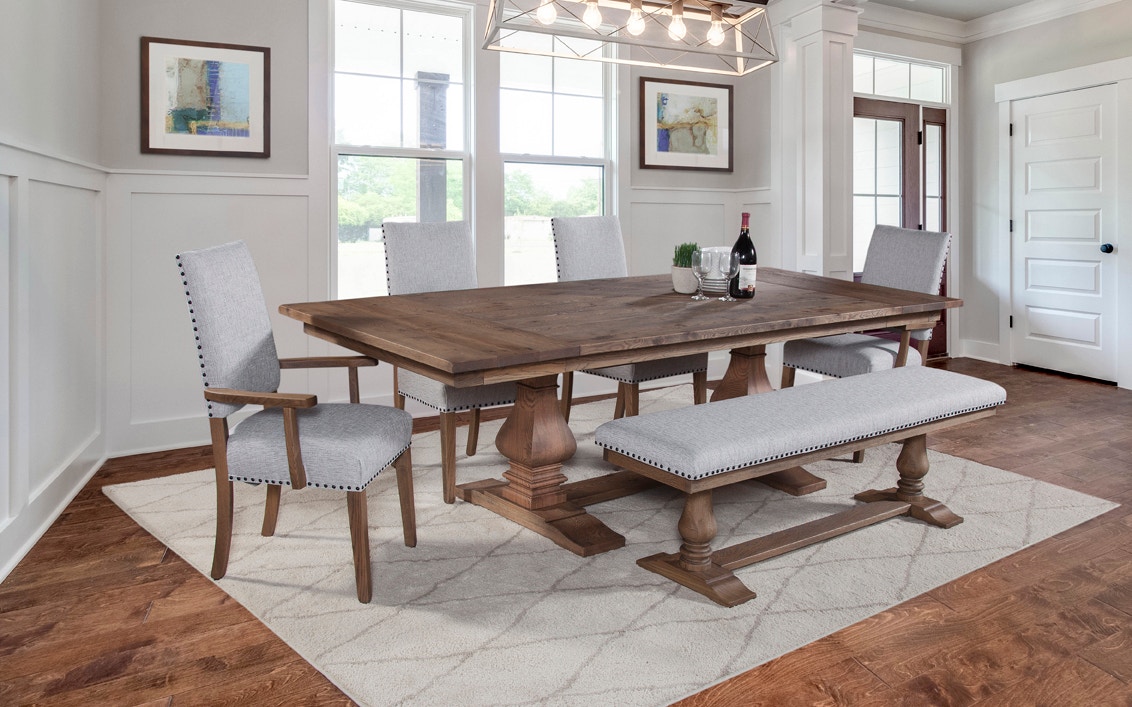 Heritage Furniture Gallery Naples Dining Group by Yutzy Woodworking 57-3866