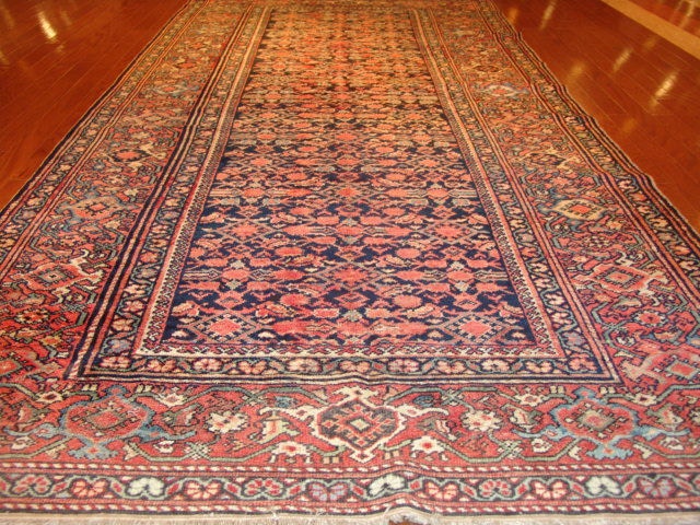 Roya Rugs One-of-a-Kind Fine Antique Persian Area Rug 5909