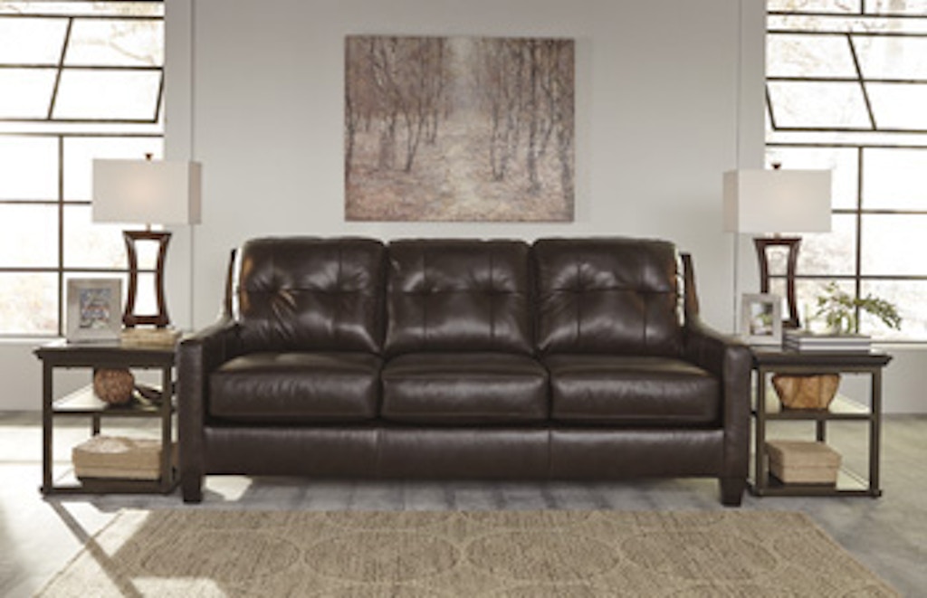Simply Home By Lindy S Furniture Living Room Leather Sofa By