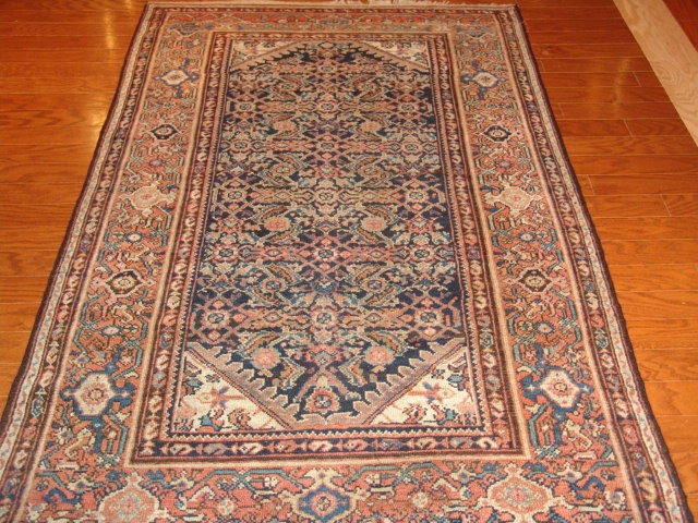 Roya Rugs One-of-a-Kind Fine Antique Persian Area Rug 5911