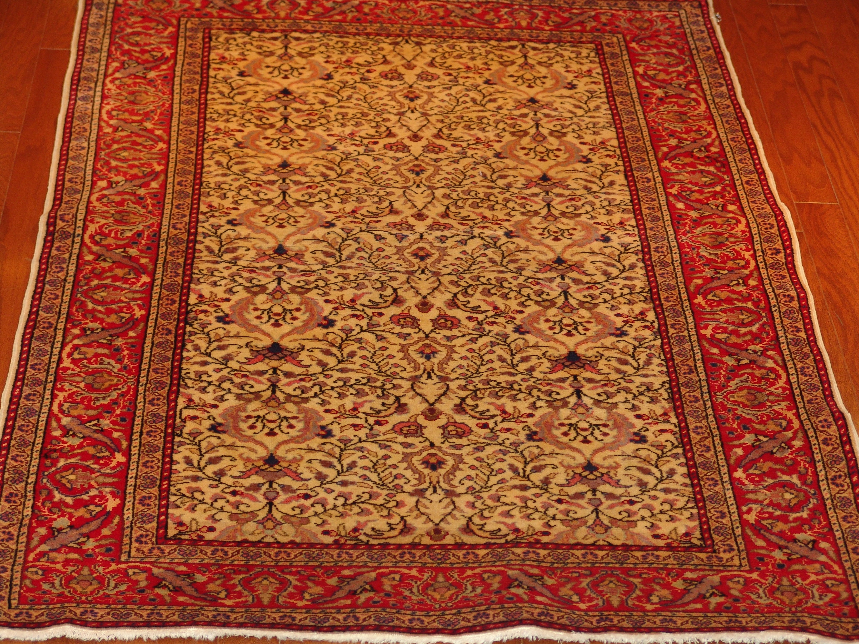 Roya Rugs One-of-a-Kind Fine Antique Turkish Area Rug 5925