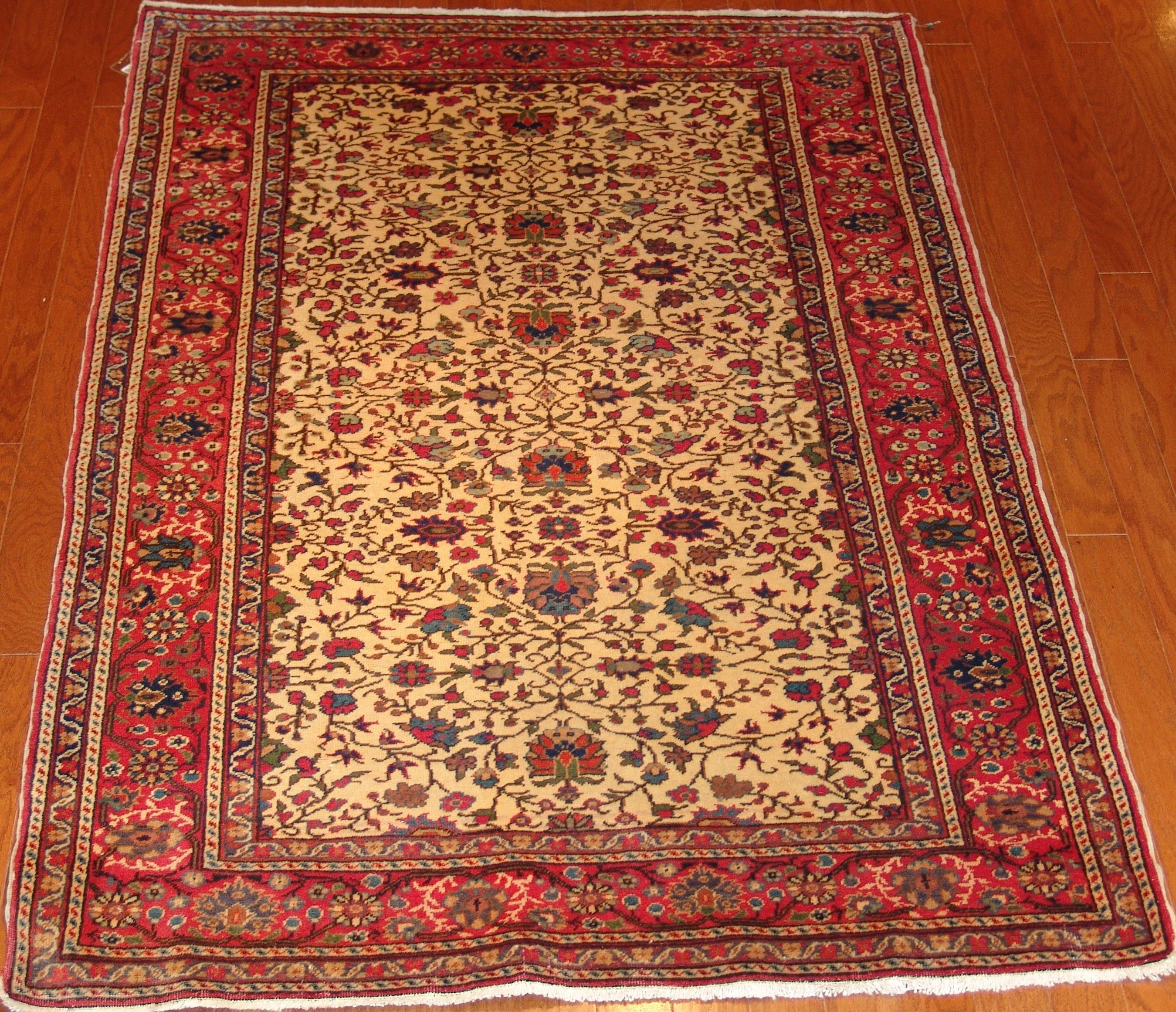 Roya Rugs One-of-a-Kind Fine Antique Turkish Area Rug 5933