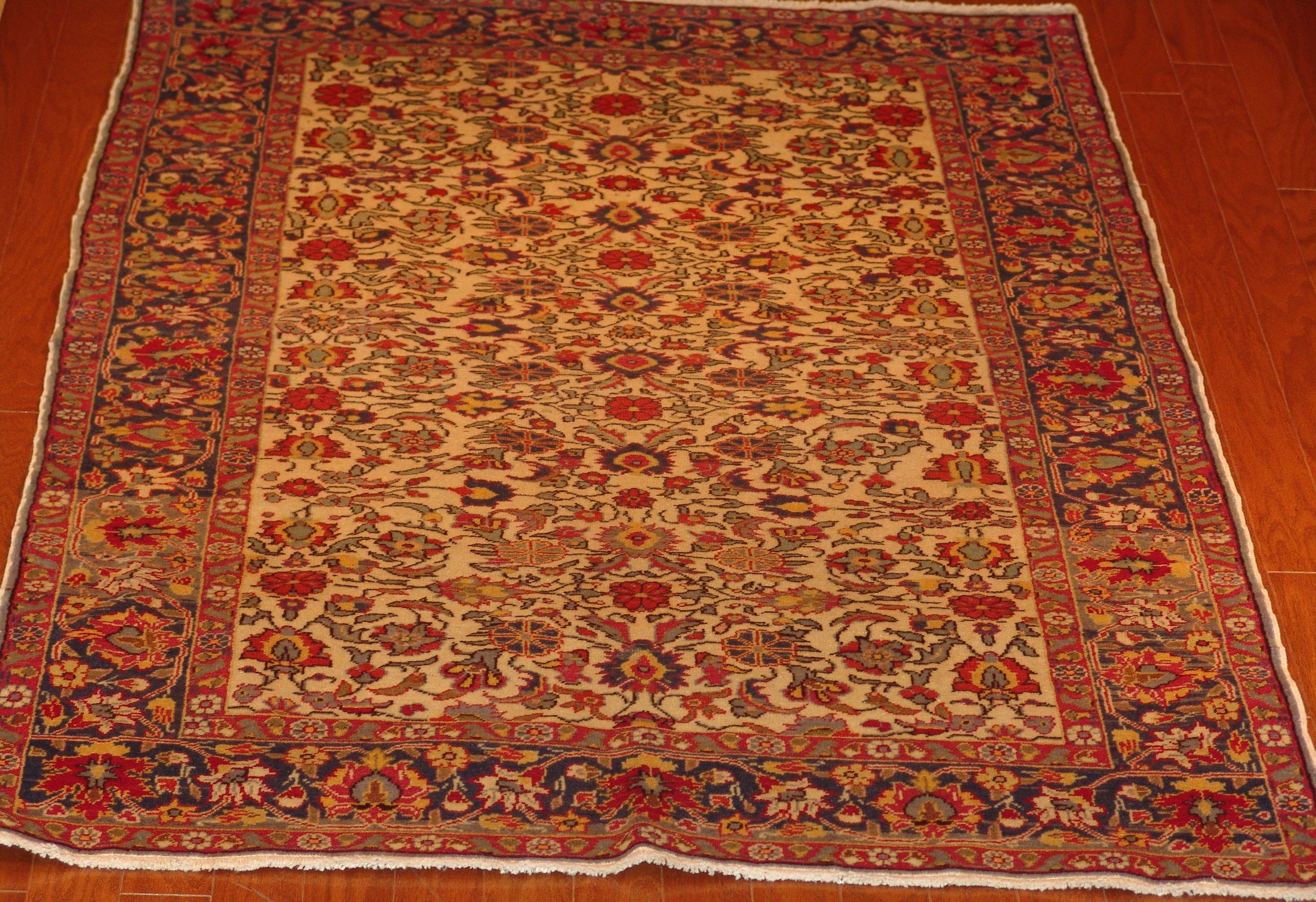 Roya Rugs One-of-a-Kind Fine Antique Turkish Area Rug 5939