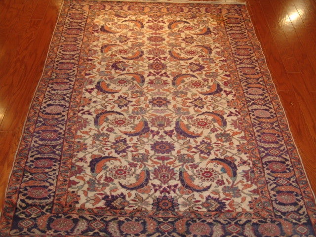 Roya Rugs One-of-a-kind Fine Antique Turkish Area Rug 5942