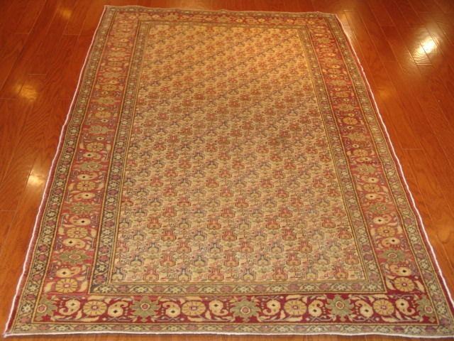 Roya Rugs One-of-a-Kind Fine Unique Antique Turkish Area Rug 5943