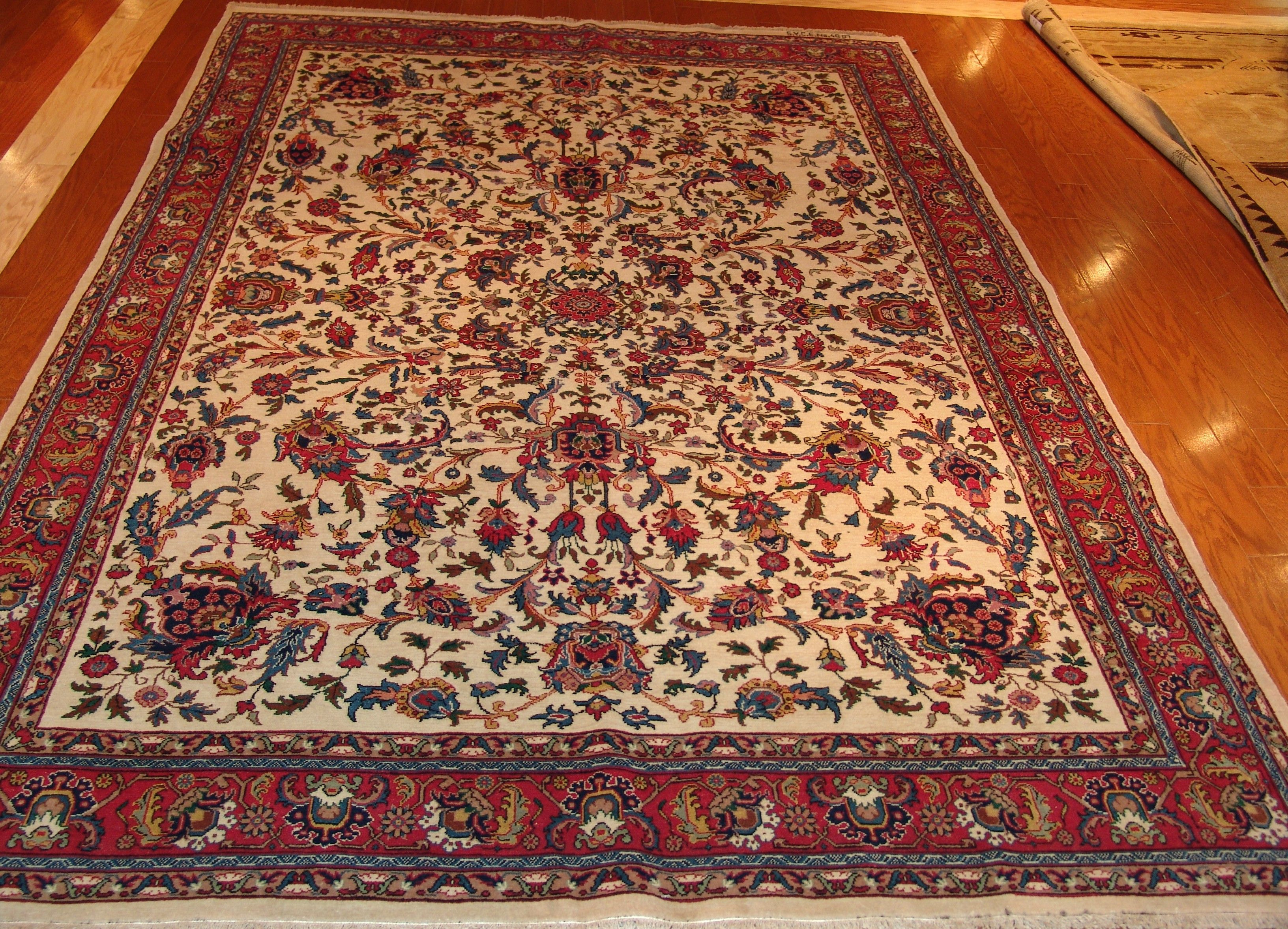 Roya Rugs One-of-a-Kind Fine Antique Turkish Signed: S.Y.C.E No.4007; 5944